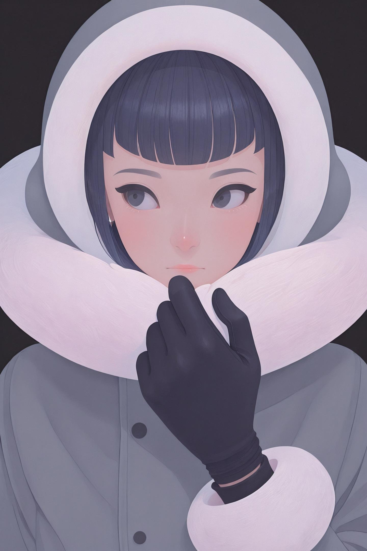 1girl,  solo,  gloves by flyx3 on Tensor.Art