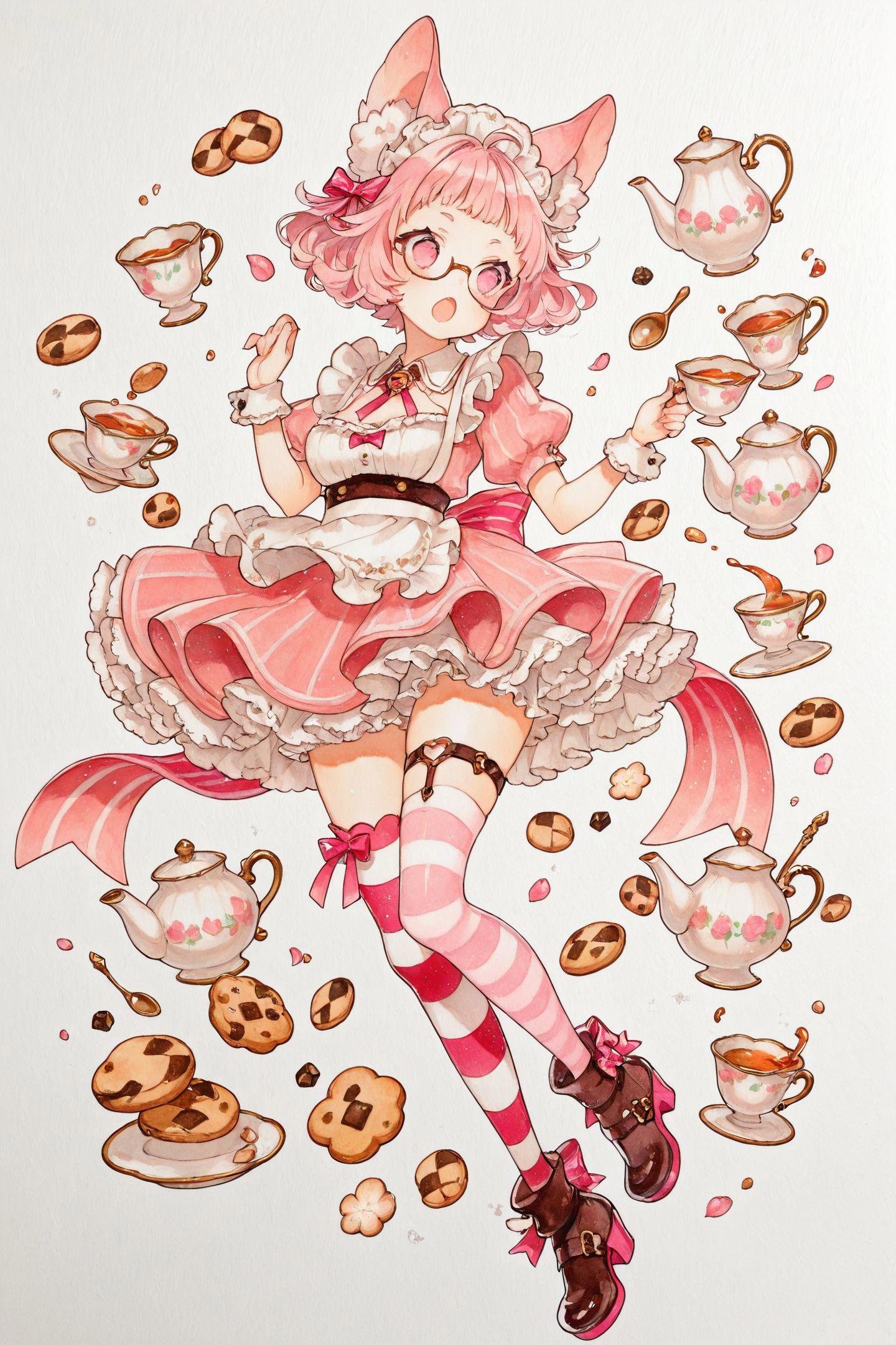 1girl,  thighhighs,  solo by flyx3 on Tensor.Art