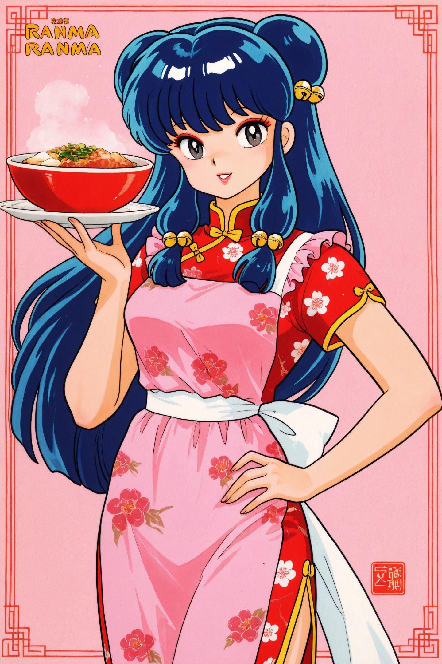 1girl,  shampoo (ranma 1/2),  solo by flyx3 on Tensor.Art