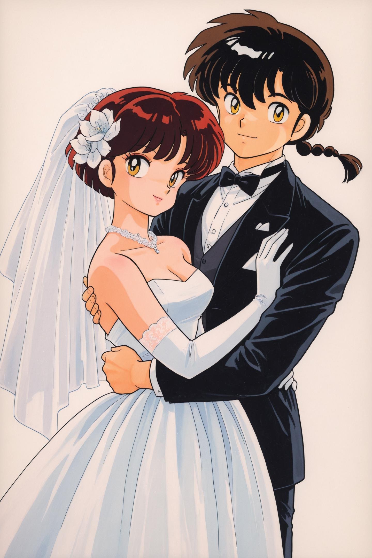 Tendou Akane,  1girl,  1boy by flyx3 on Tensor.Art