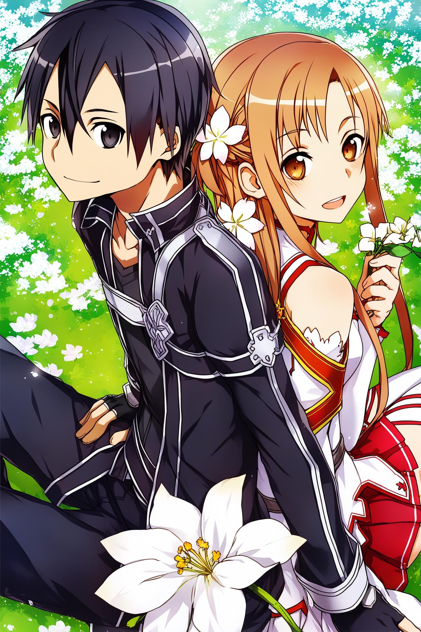abec Style,  1girl,  kirito by flyx3 on Tensor.Art