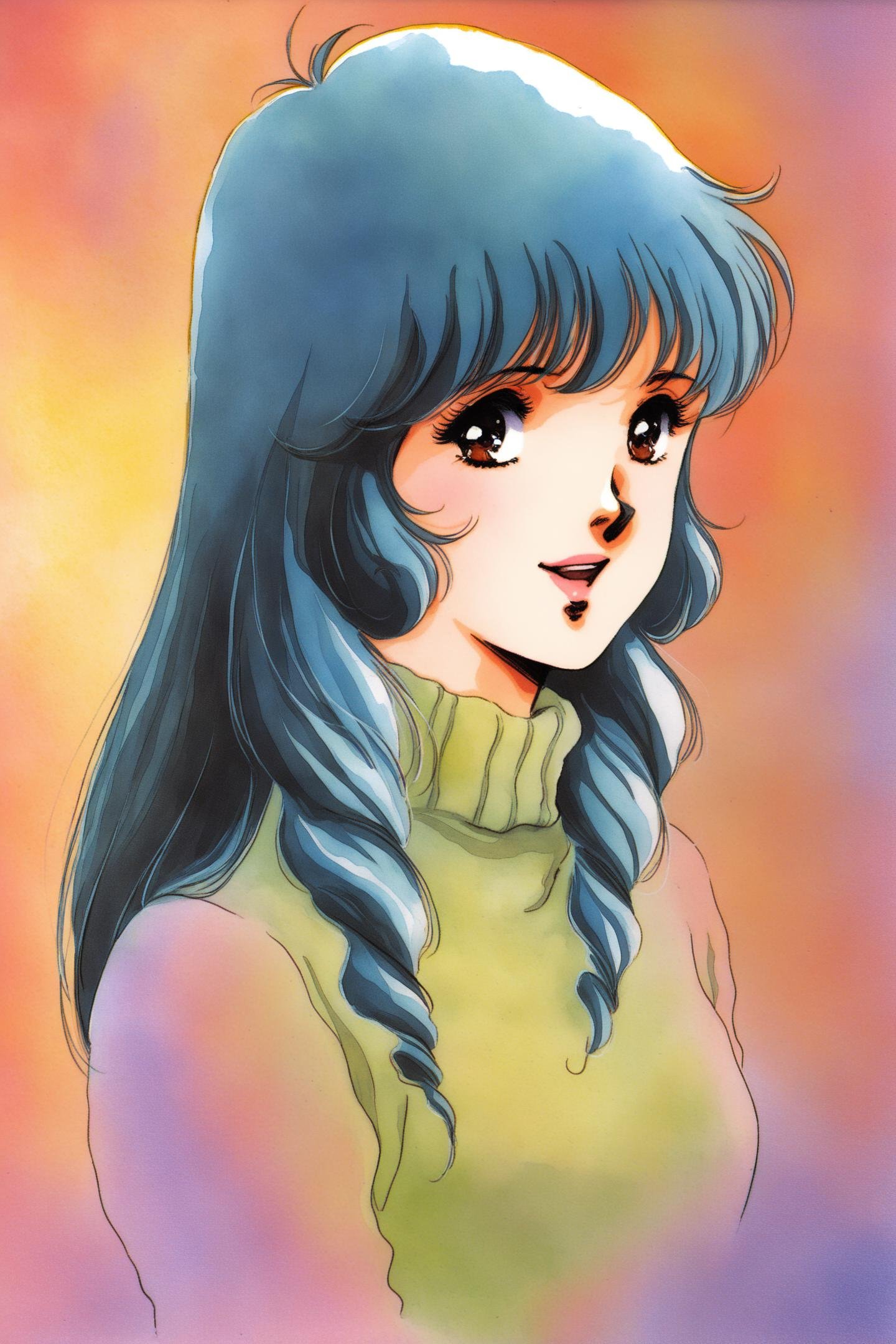 Haruhiko Mikimoto Style,  Lynn Minmay,  1girl by flyx3 on Tensor.Art