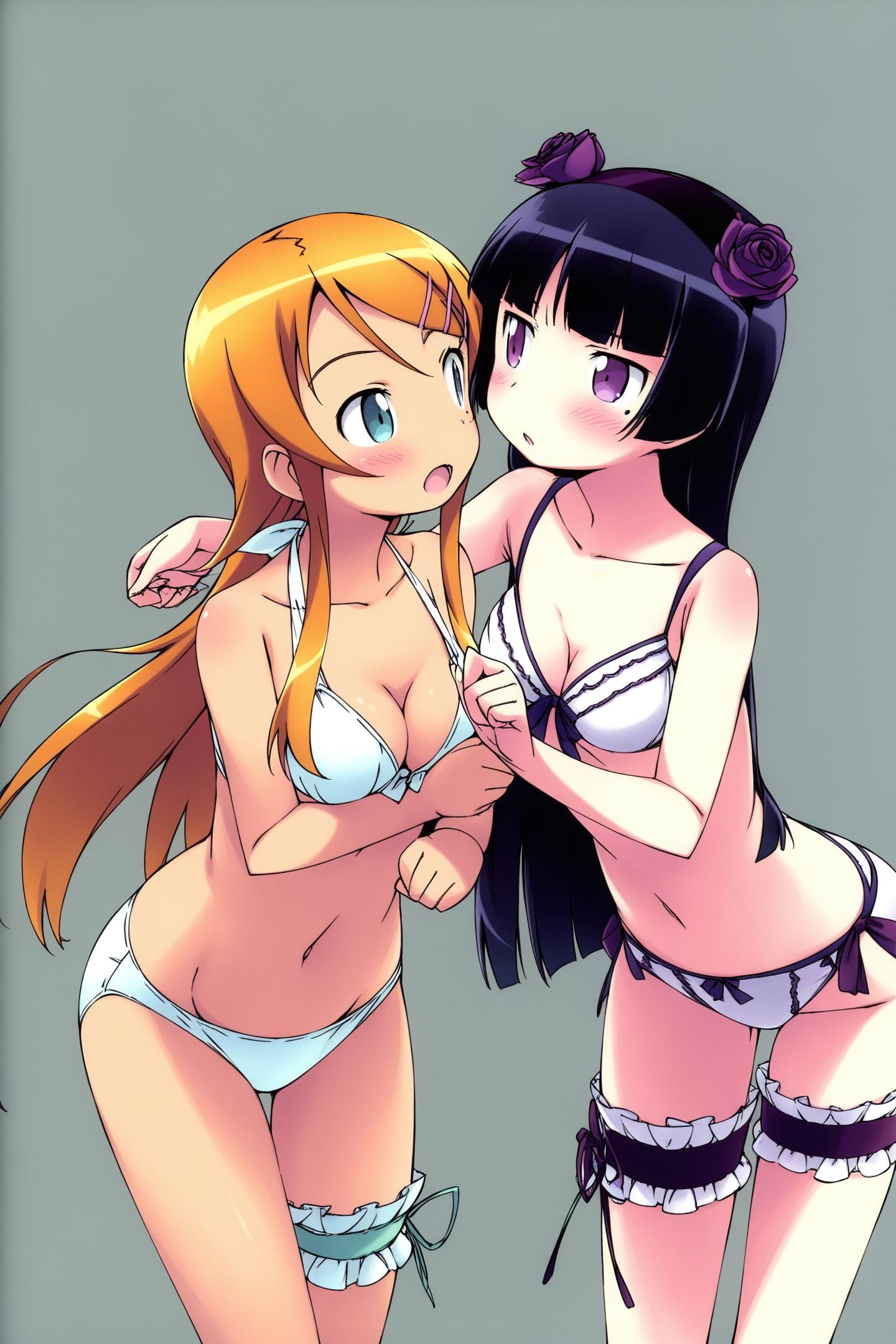 Kanzaki Hiro Style,  multiple girls,  2girls by flyx3 on Tensor.Art