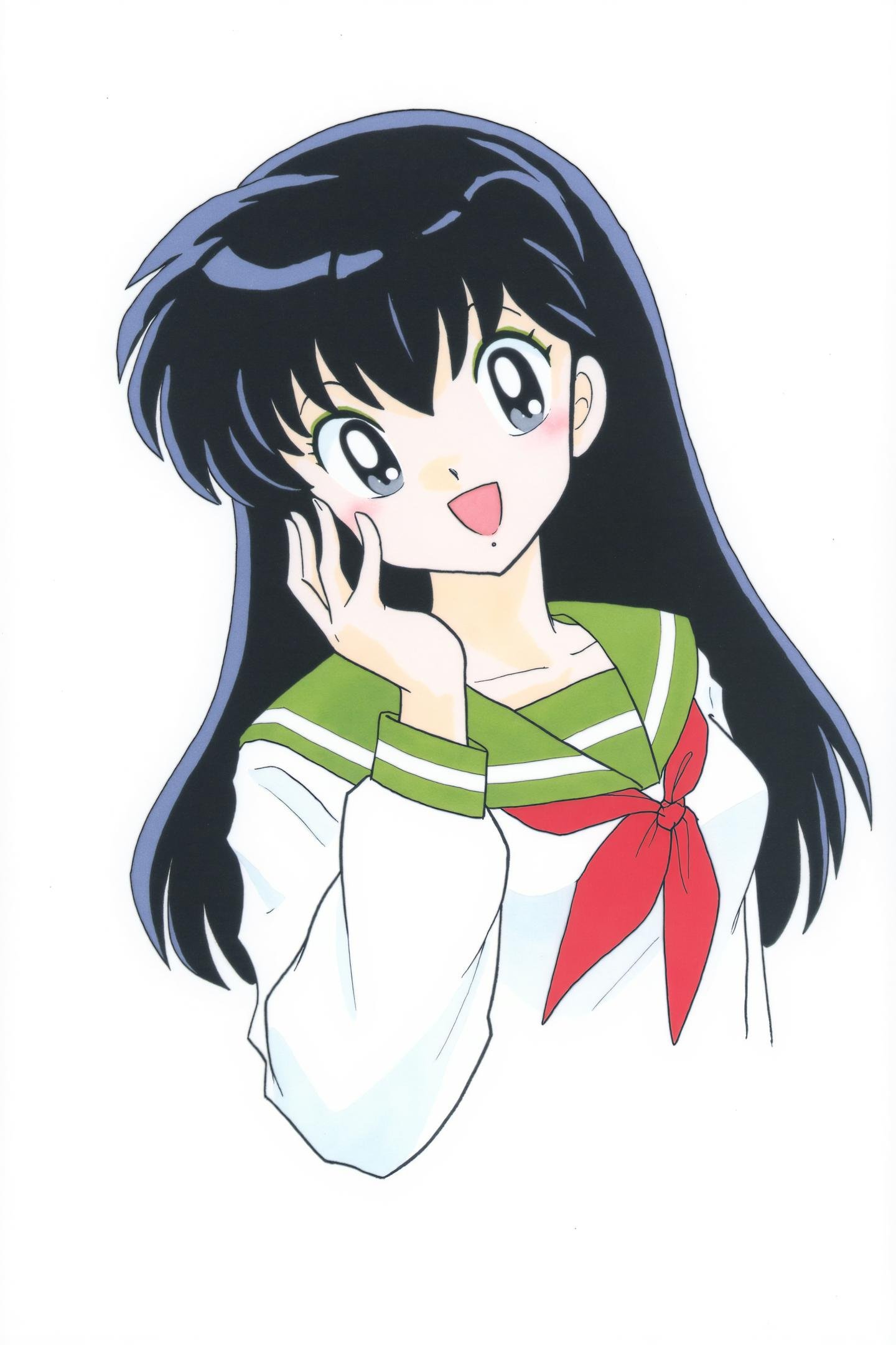 Higurashi Kagome,  1girl,  solo by flyx3 on Tensor.Art