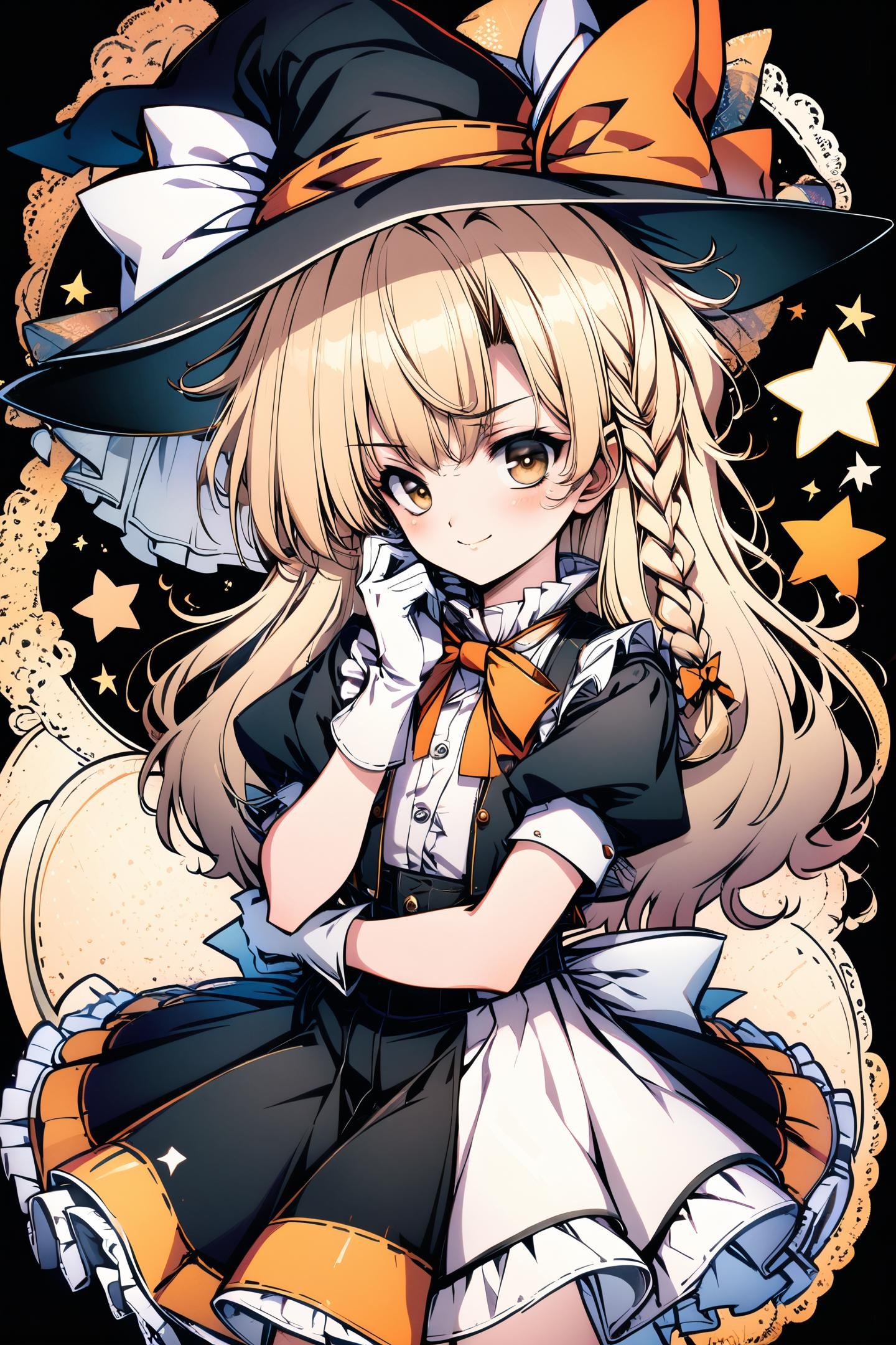 1girl,  solo,  kirisame marisa by flyx3 on Tensor.Art