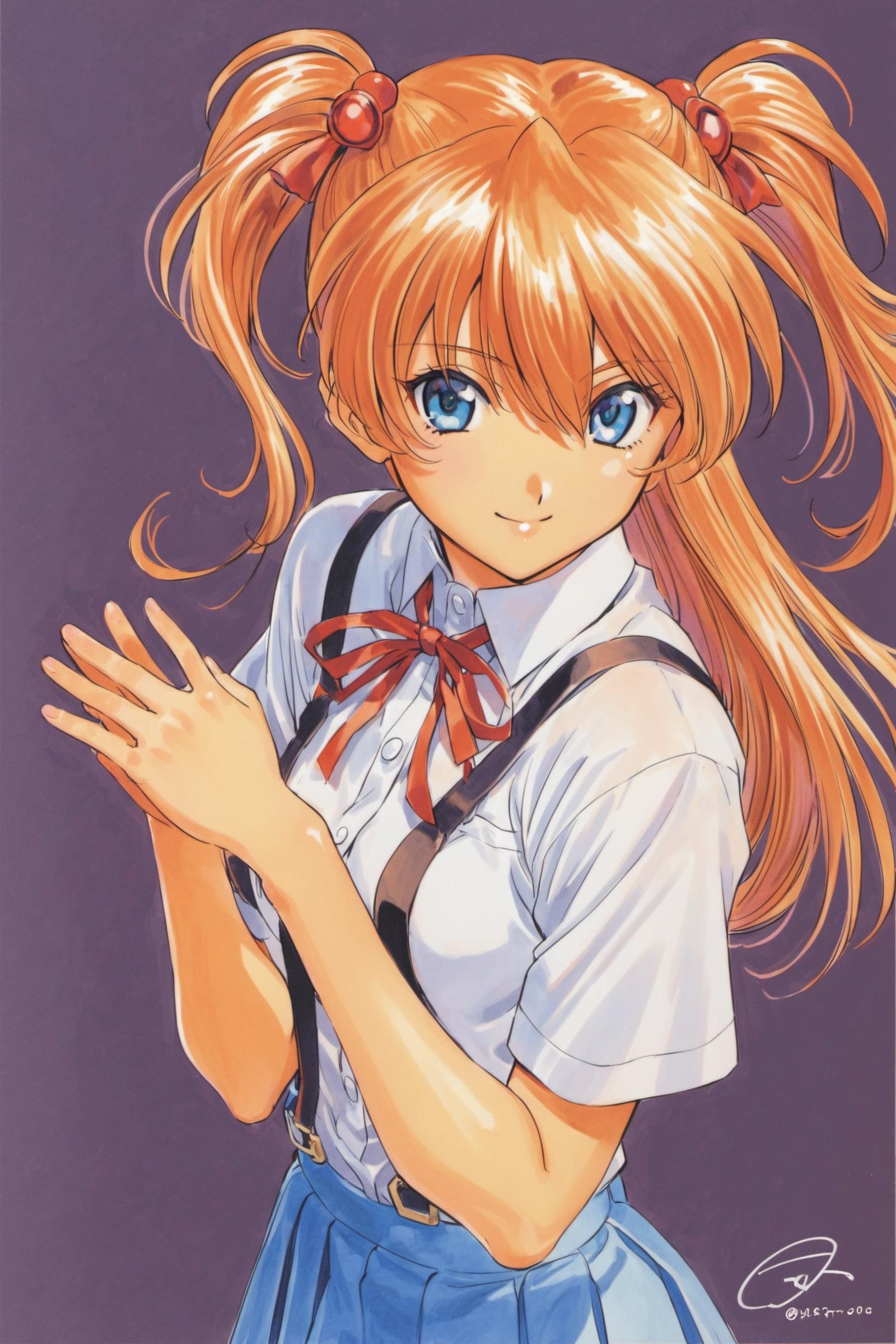 1girl,  souryuu asuka langley,  solo by flyx3 on Tensor.Art