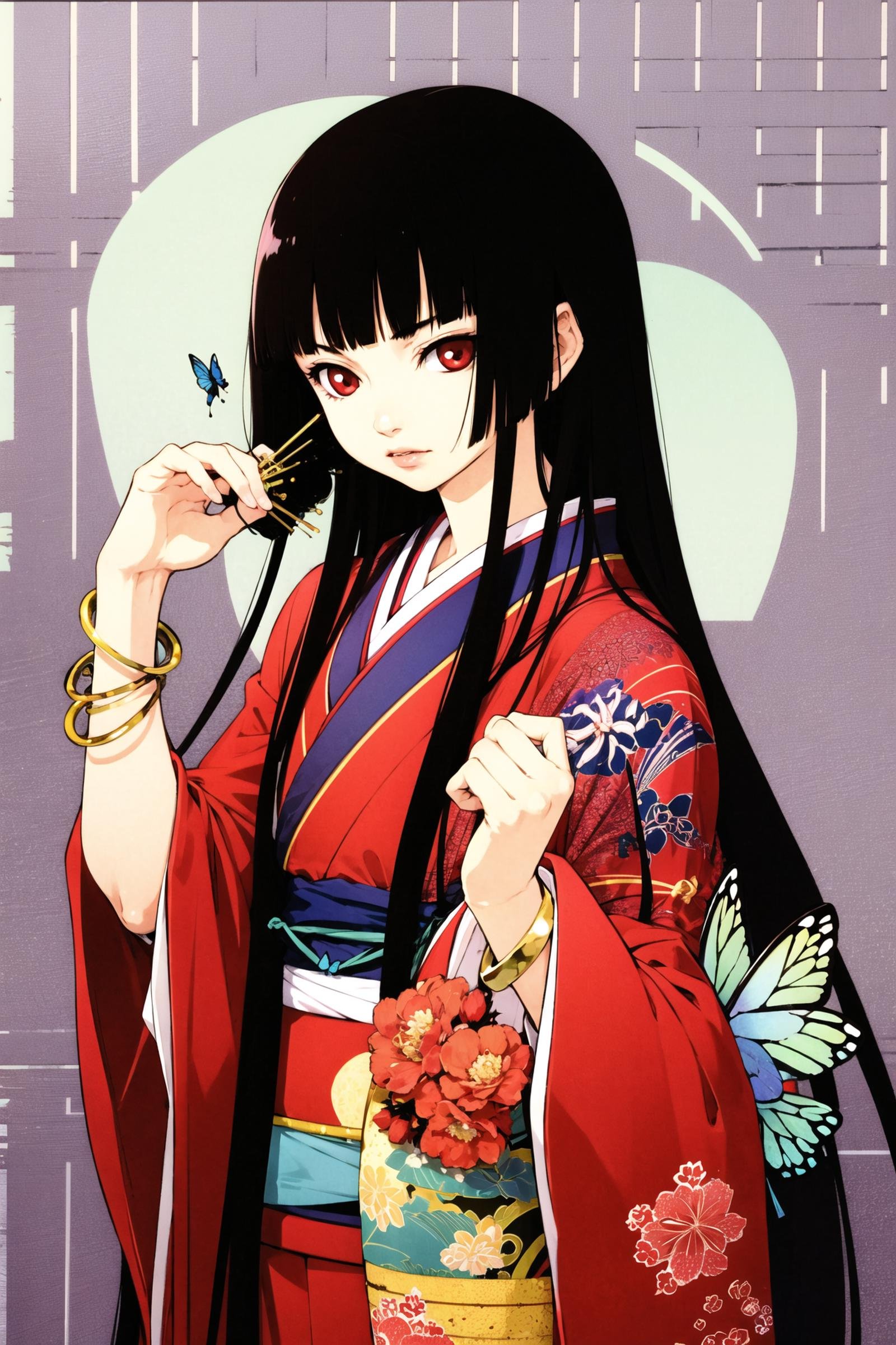 Enma Ai,  1girl,  solo by flyx3 on Tensor.Art