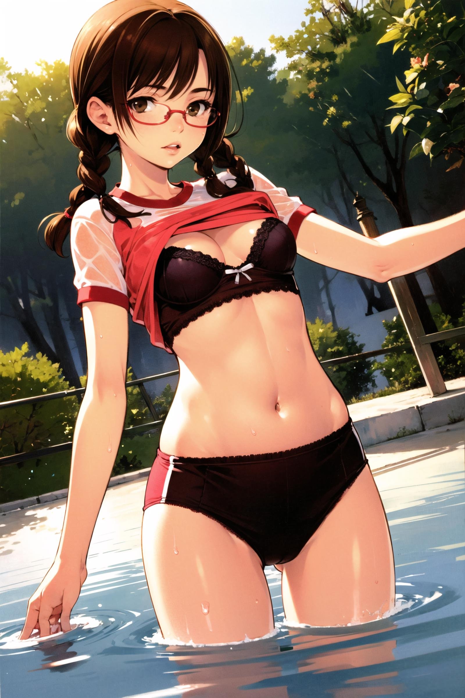 1girl,  solo,  braid by flyx3 on Tensor.Art