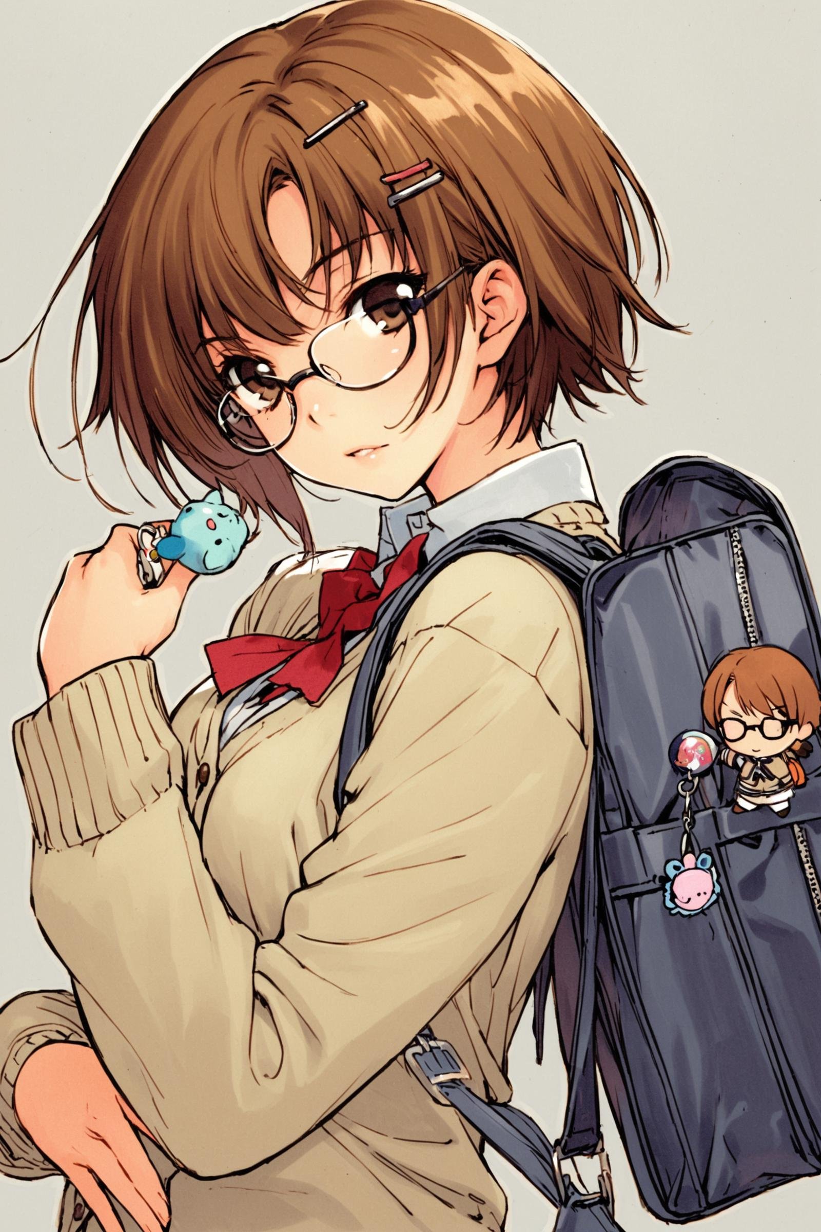 1girl,  solo,  bag by flyx3 on Tensor.Art