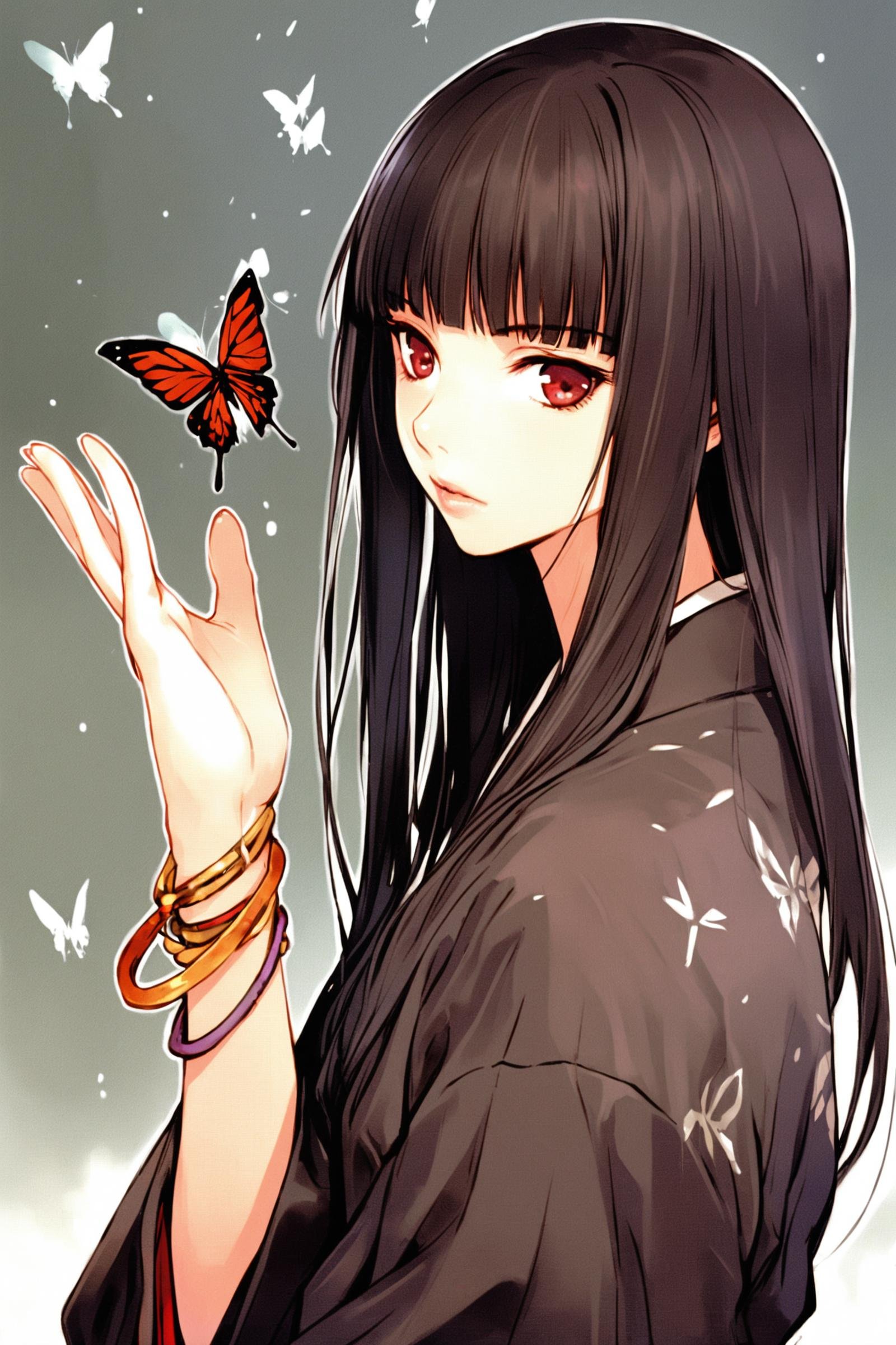 1girl,  solo,  japanese clothes by flyx3 on Tensor.Art