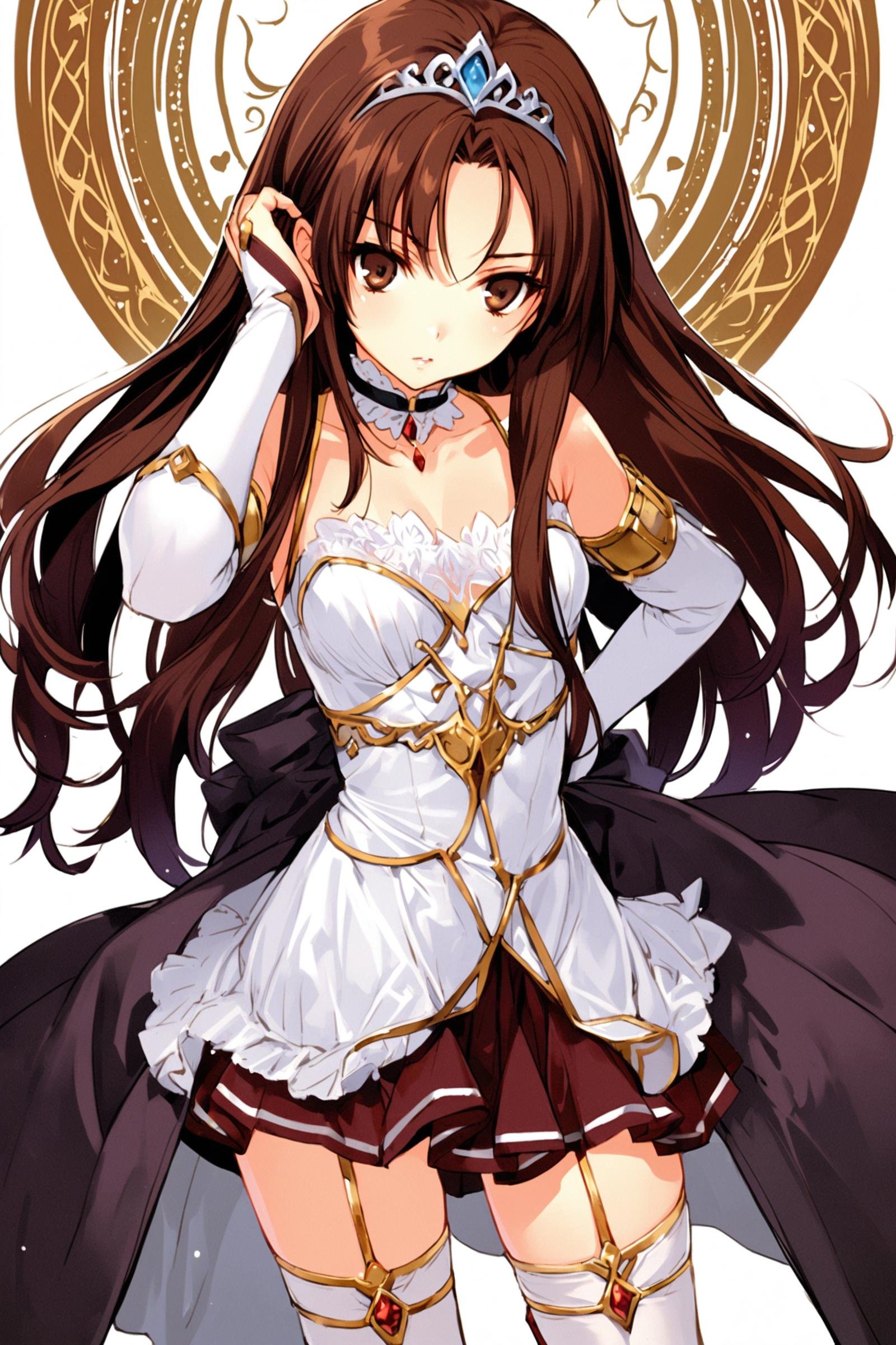 1girl,  solo,  thighhighs by flyx3 on Tensor.Art