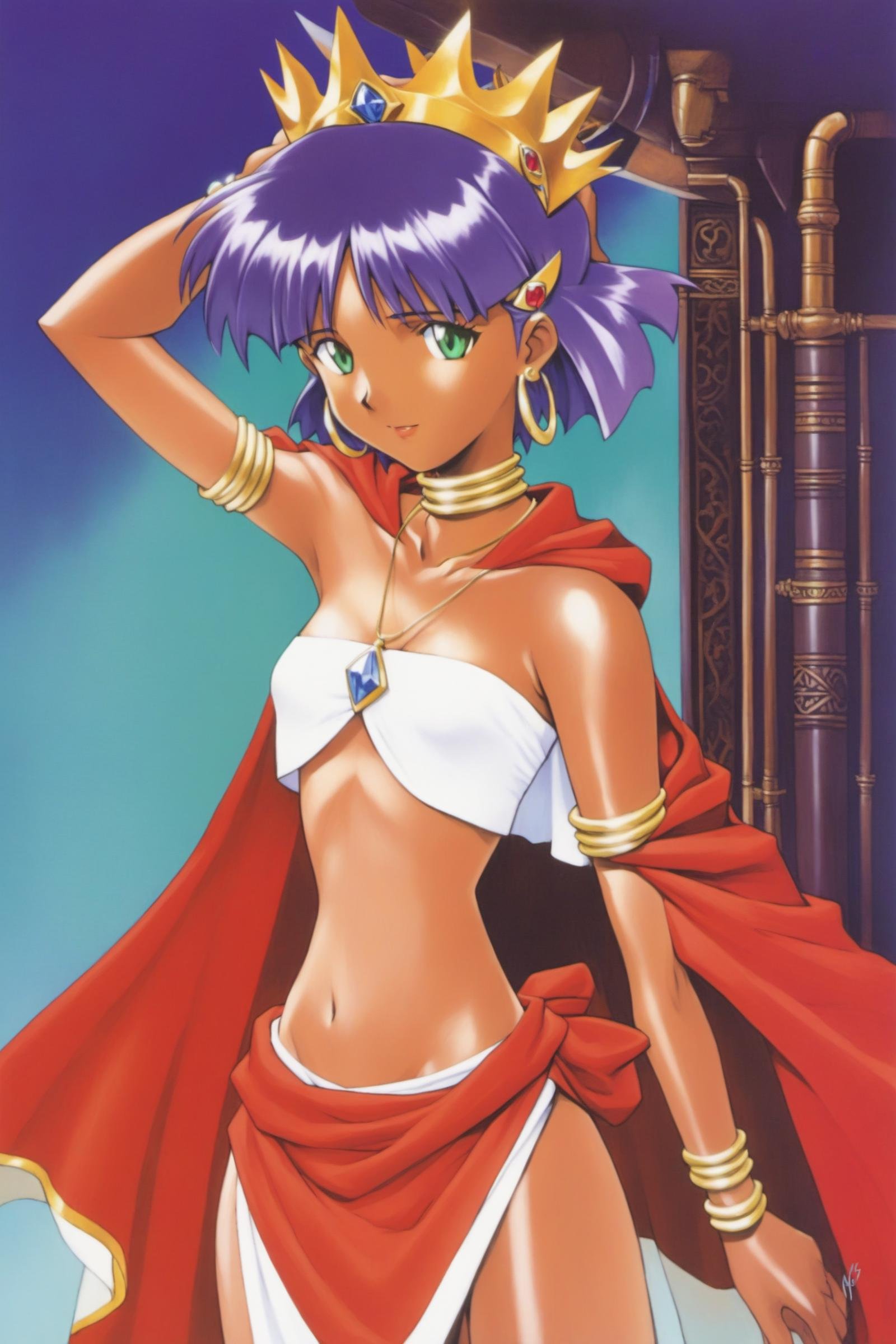 1girl,  nadia la arwall,  jewelry by flyx3 on Tensor.Art
