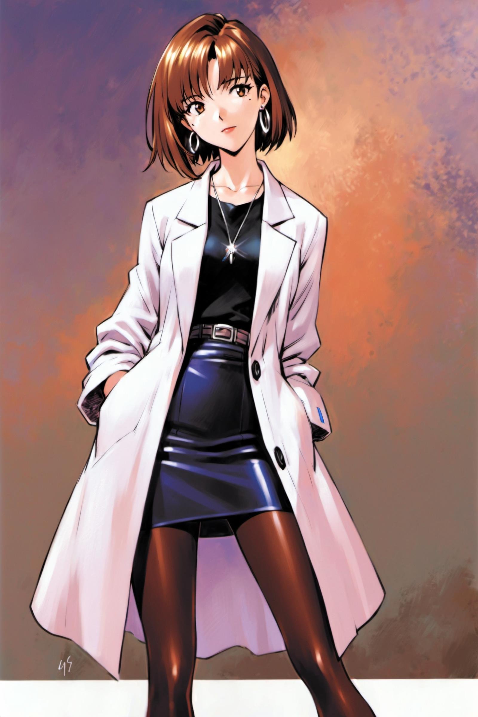 1girl,  solo,  labcoat by flyx3 on Tensor.Art