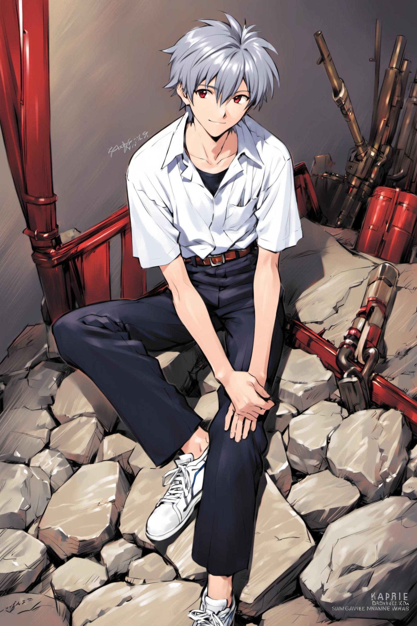 1boy,  male focus,  solo by flyx3 on Tensor.Art