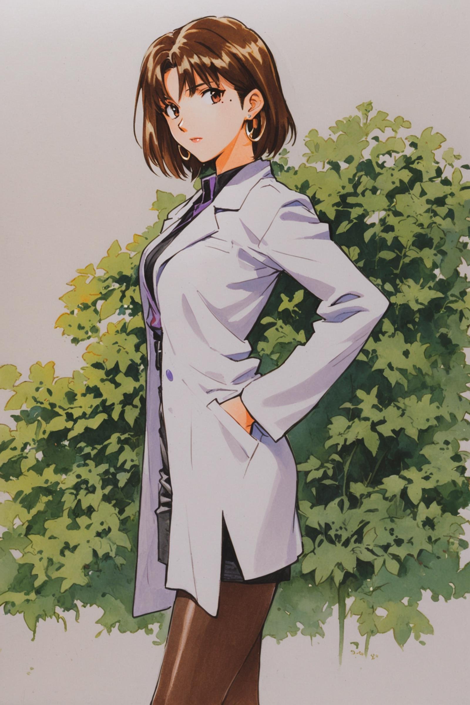 1girl,  solo,  labcoat by flyx3 on Tensor.Art