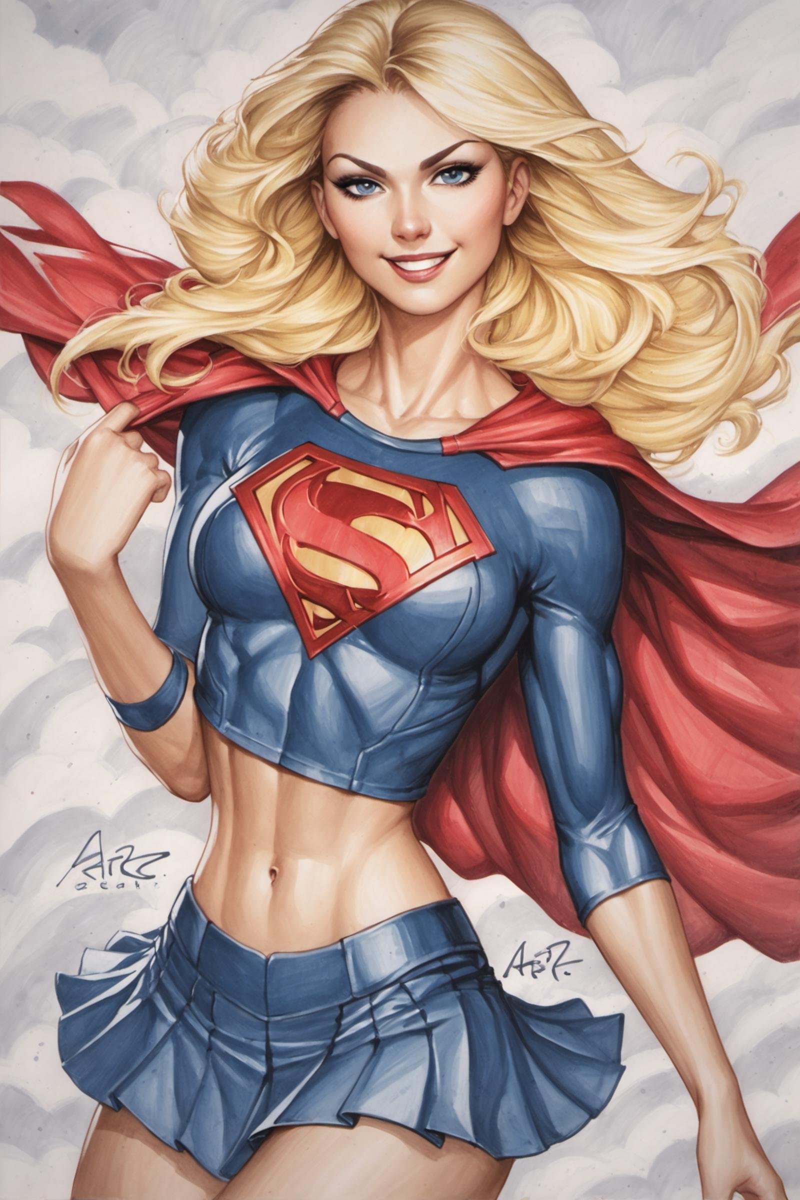 Supergirl,  1girl,  solo by flyx3 on Tensor.Art