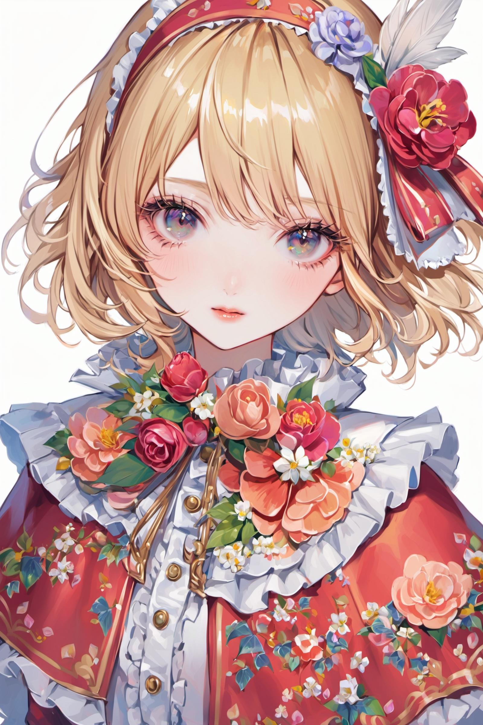 1girl,  solo,  blonde hair by flyx3 on Tensor.Art