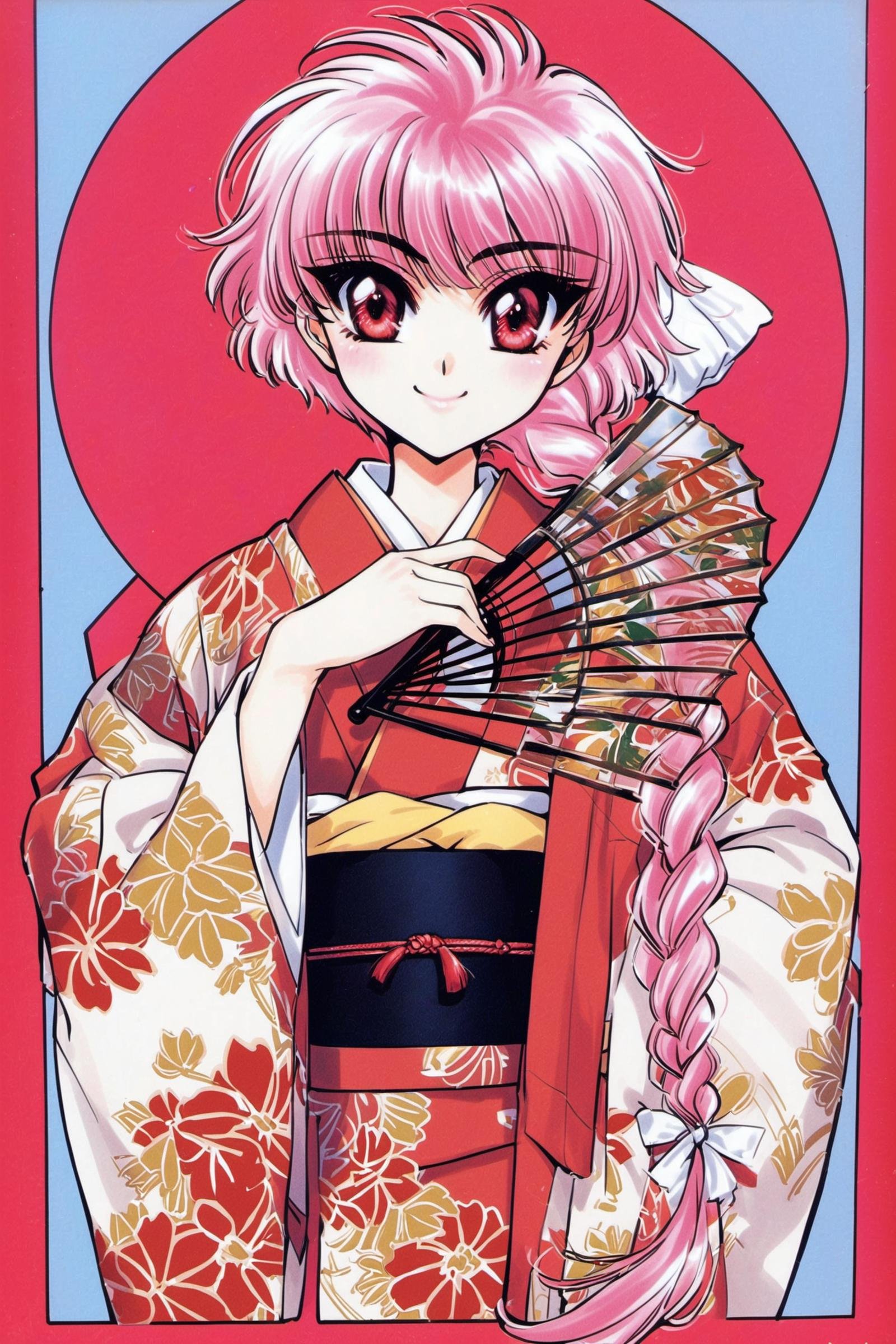 Shidou Hikaru,  1girl,  japanese clothes by flyx3 on Tensor.Art