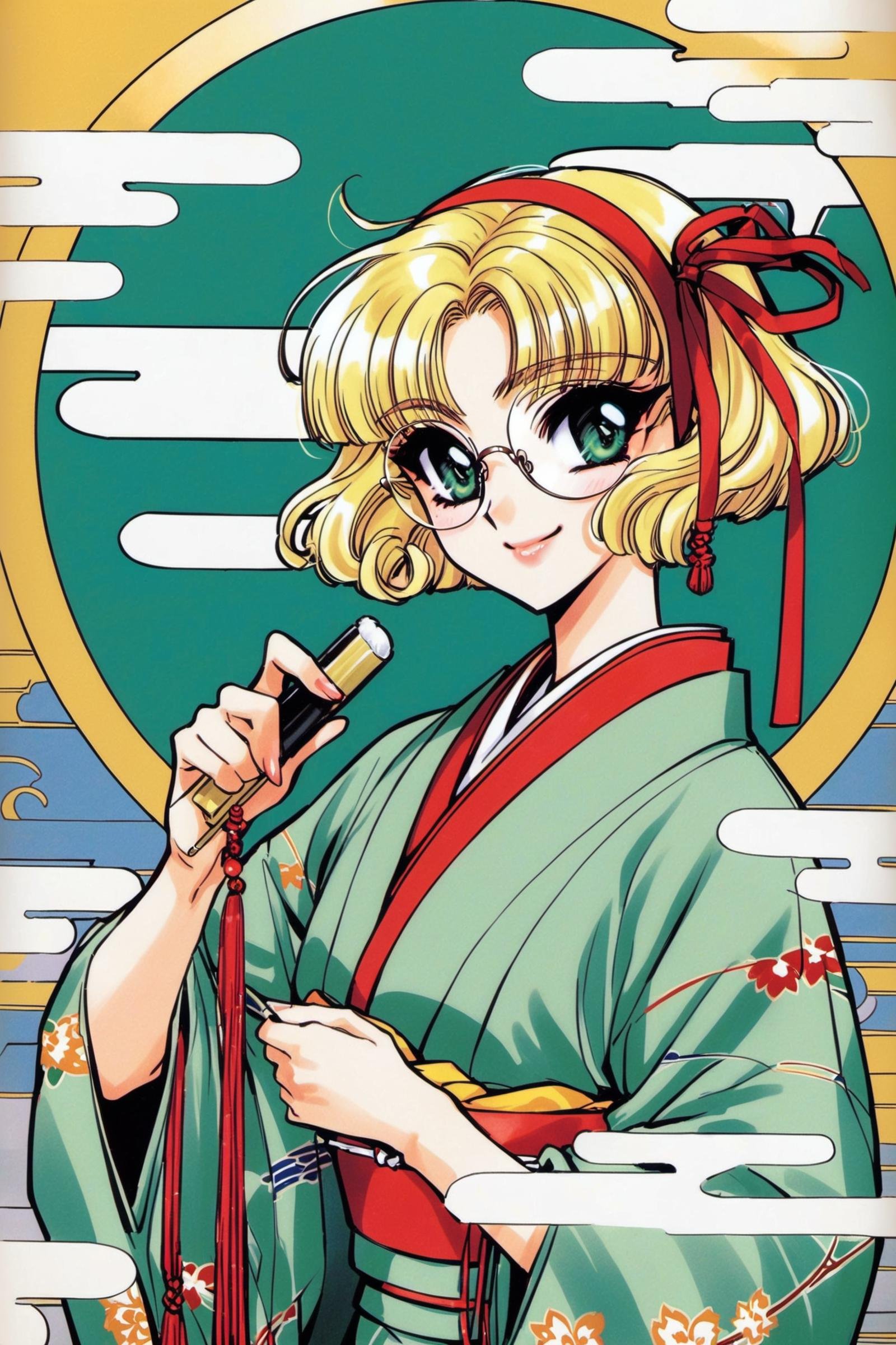 Hououji Fuu,  1girl,  japanese clothes by flyx3 on Tensor.Art