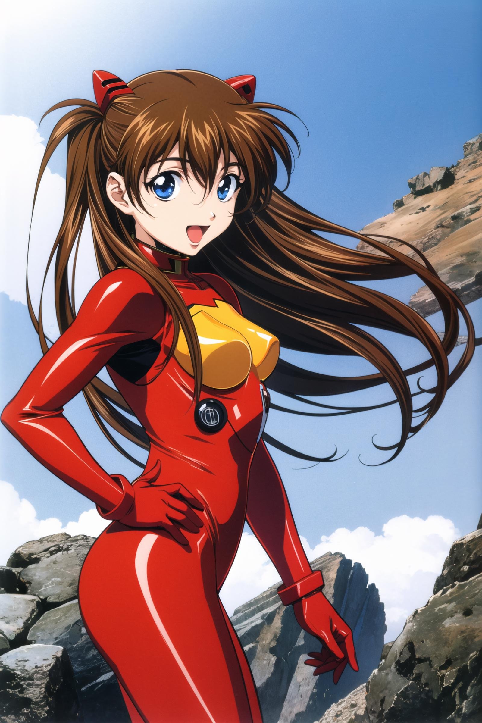 1girl,  long hair,  plugsuit by flyx3 on Tensor.Art