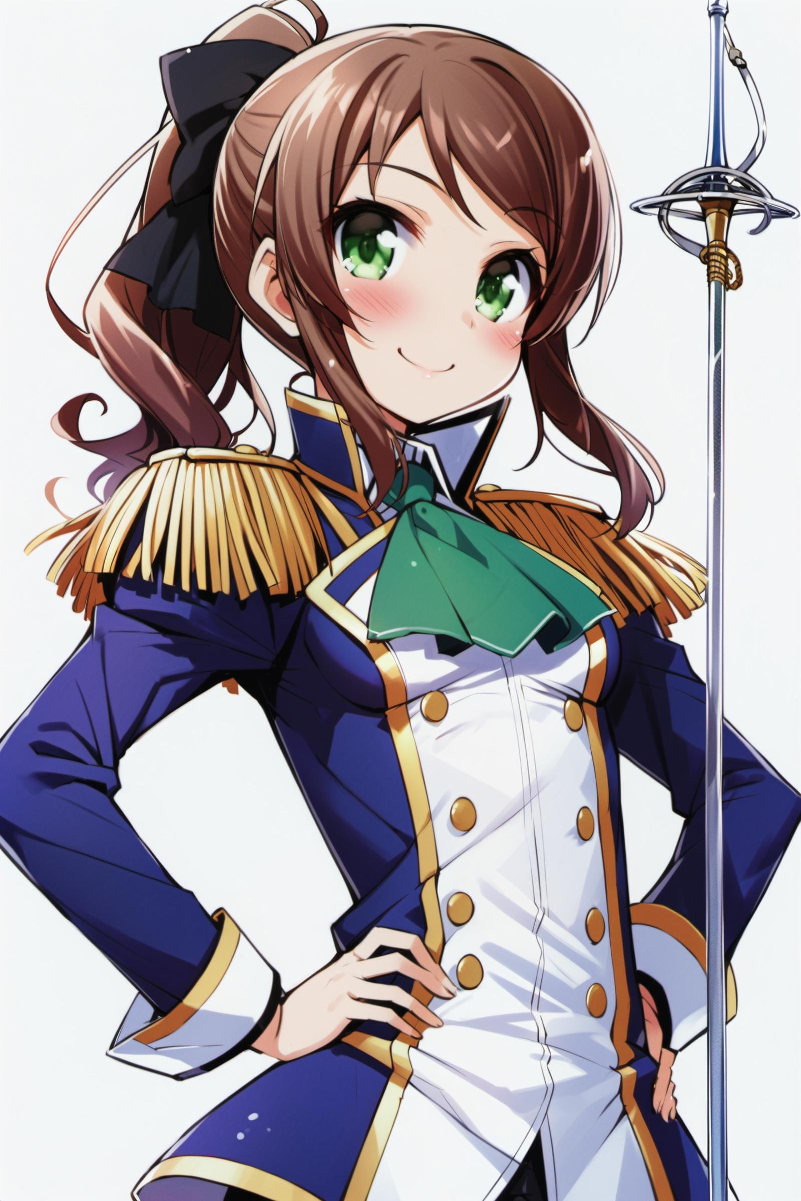 Shimada Minami,  1girl,  rapier by flyx3 on Tensor.Art