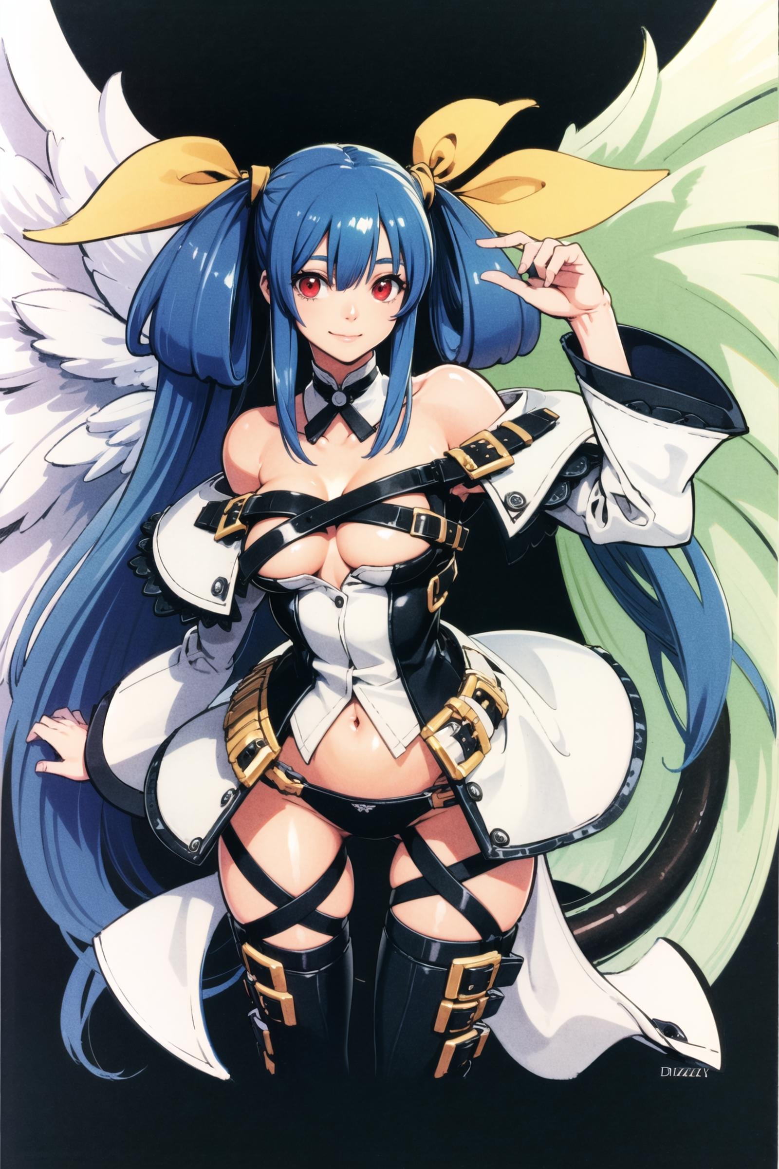 solo,  1girl,  dizzy \(guilty gear\) by flyx3 on Tensor.Art