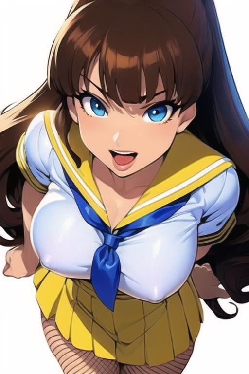(babycai),  (((solo,  school uniform by tangokiss on Tensor.Art