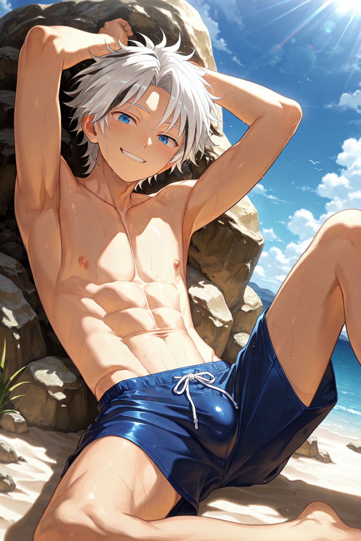 male focus,  1boy,  solo by Shiron_AI on Tensor.Art