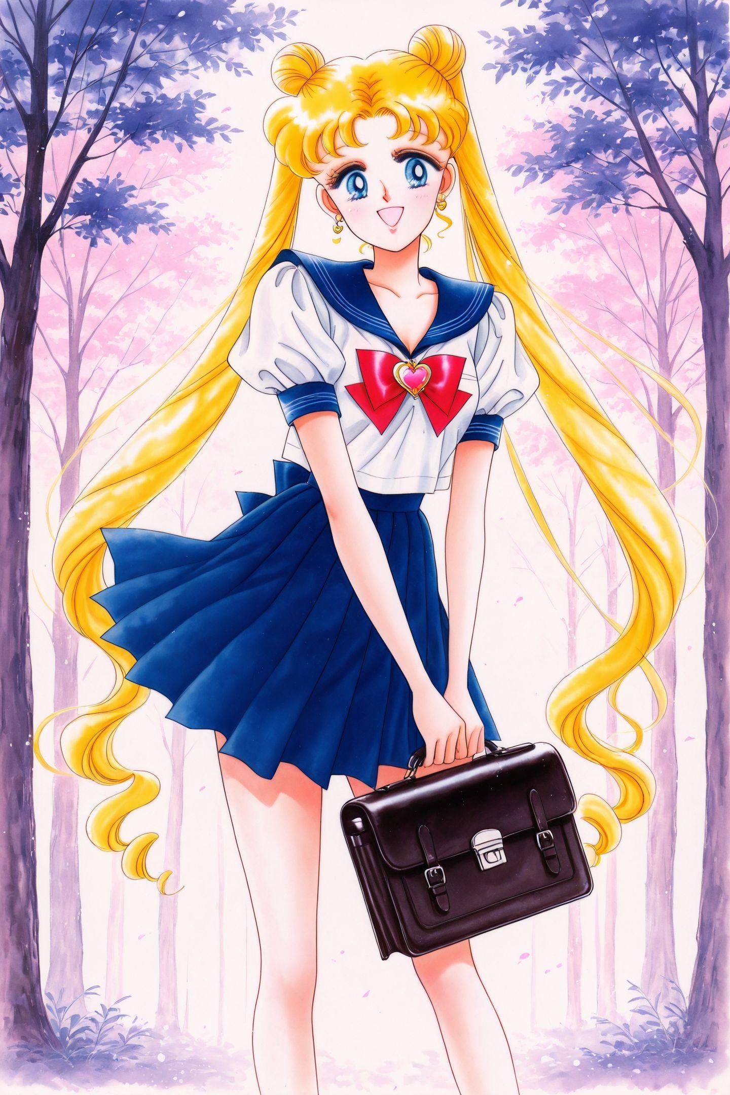 tsukino usagi,  long hair,  jewelry by flyx3 on Tensor.Art