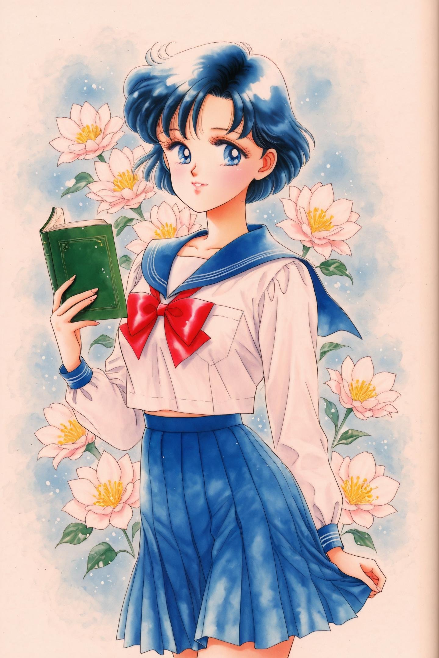 1girl,  mizuno ami,  solo by flyx3 on Tensor.Art