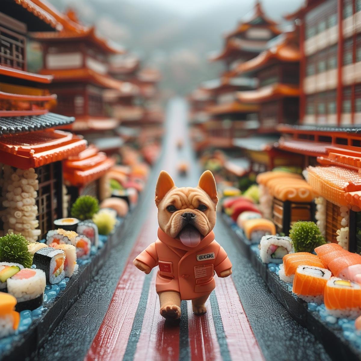 planet,  sushi,  dog by Zwaetschge on Tensor.Art