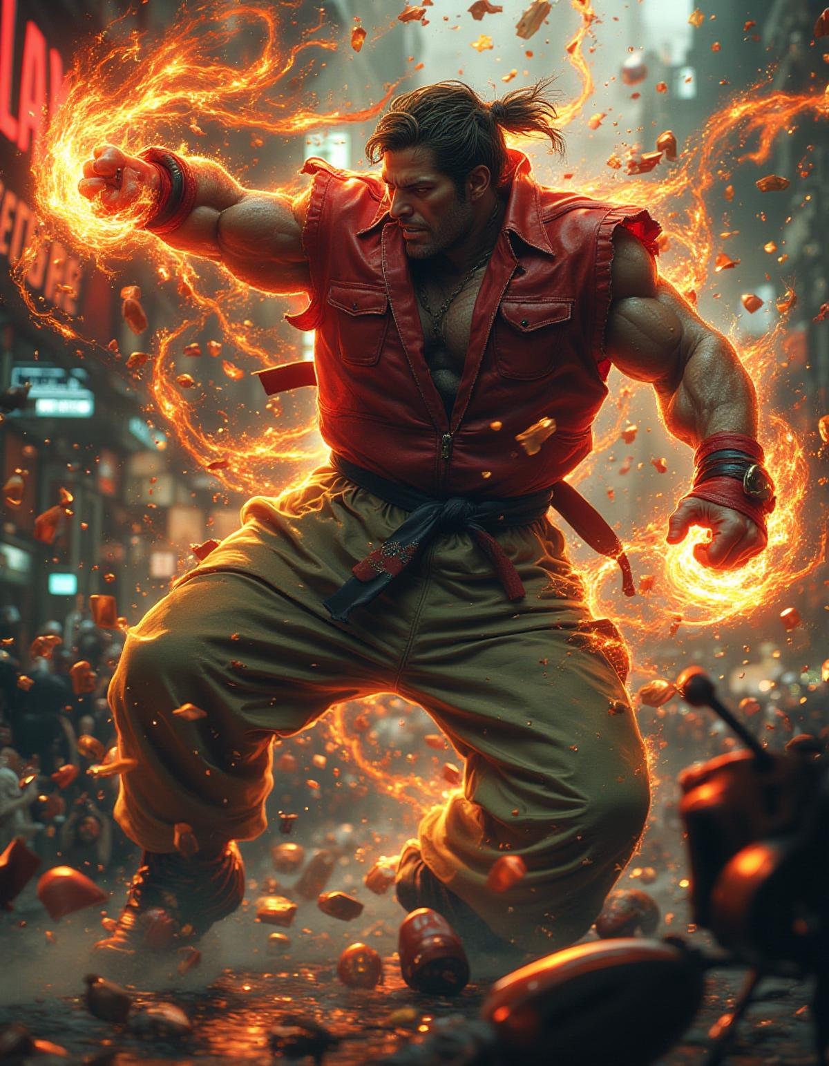 street fighter by Zwaetschge on Tensor.Art