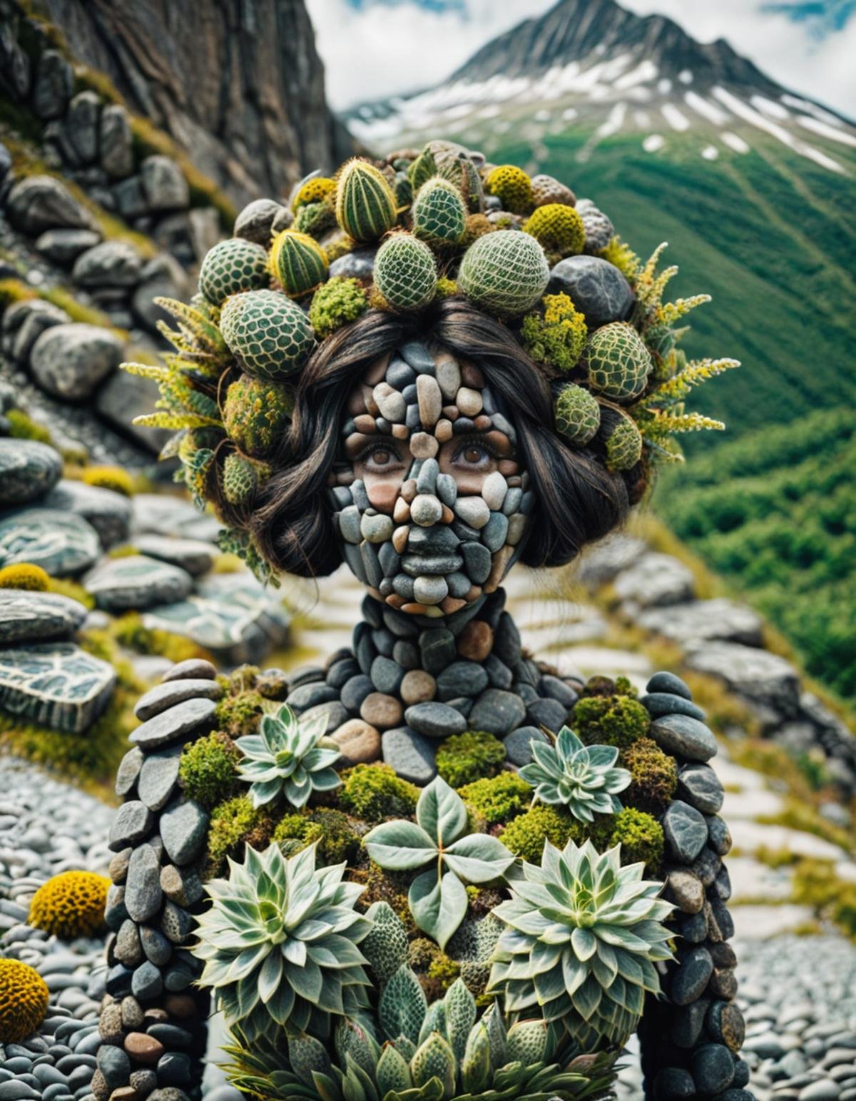 photograph plantpeoplelora,  portrait,  woman by Zwaetschge on Tensor.Art