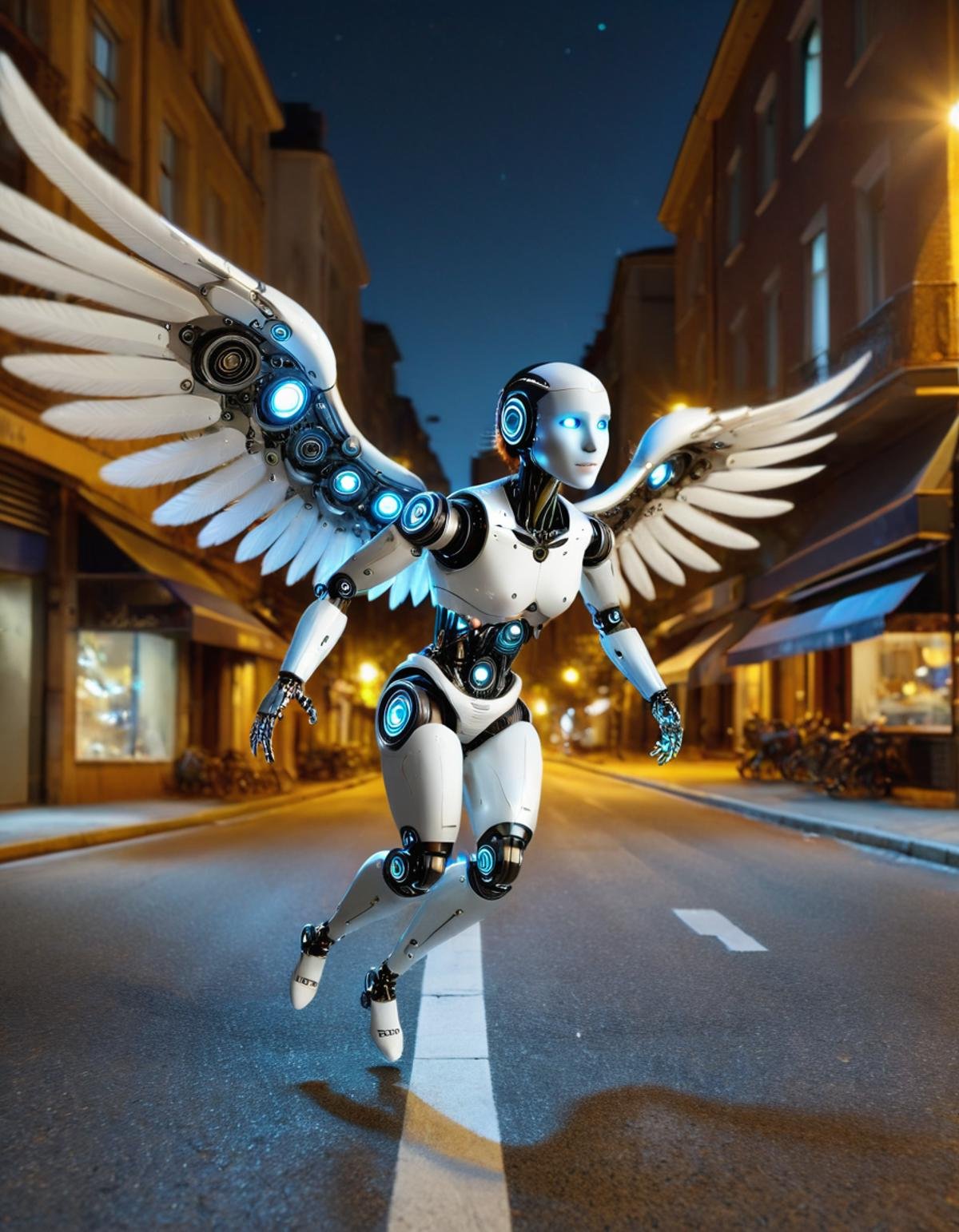 robotlora,  angel,  1girl by Zwaetschge on Tensor.Art