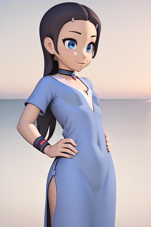 TFM_Katara,  CLOTHES Microskirt by TheFoodMage on Tensor.Art
