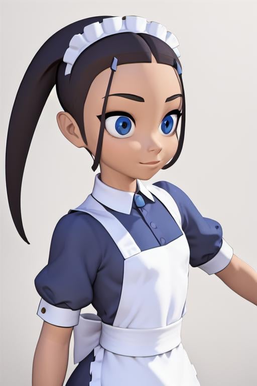 TFM_Katara,  maid costume,  maid headdress by TheFoodMage on Tensor.Art