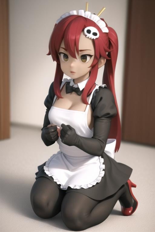 TFM_Yoko,  skull hair ornament,  full body by TheFoodMage on Tensor.Art