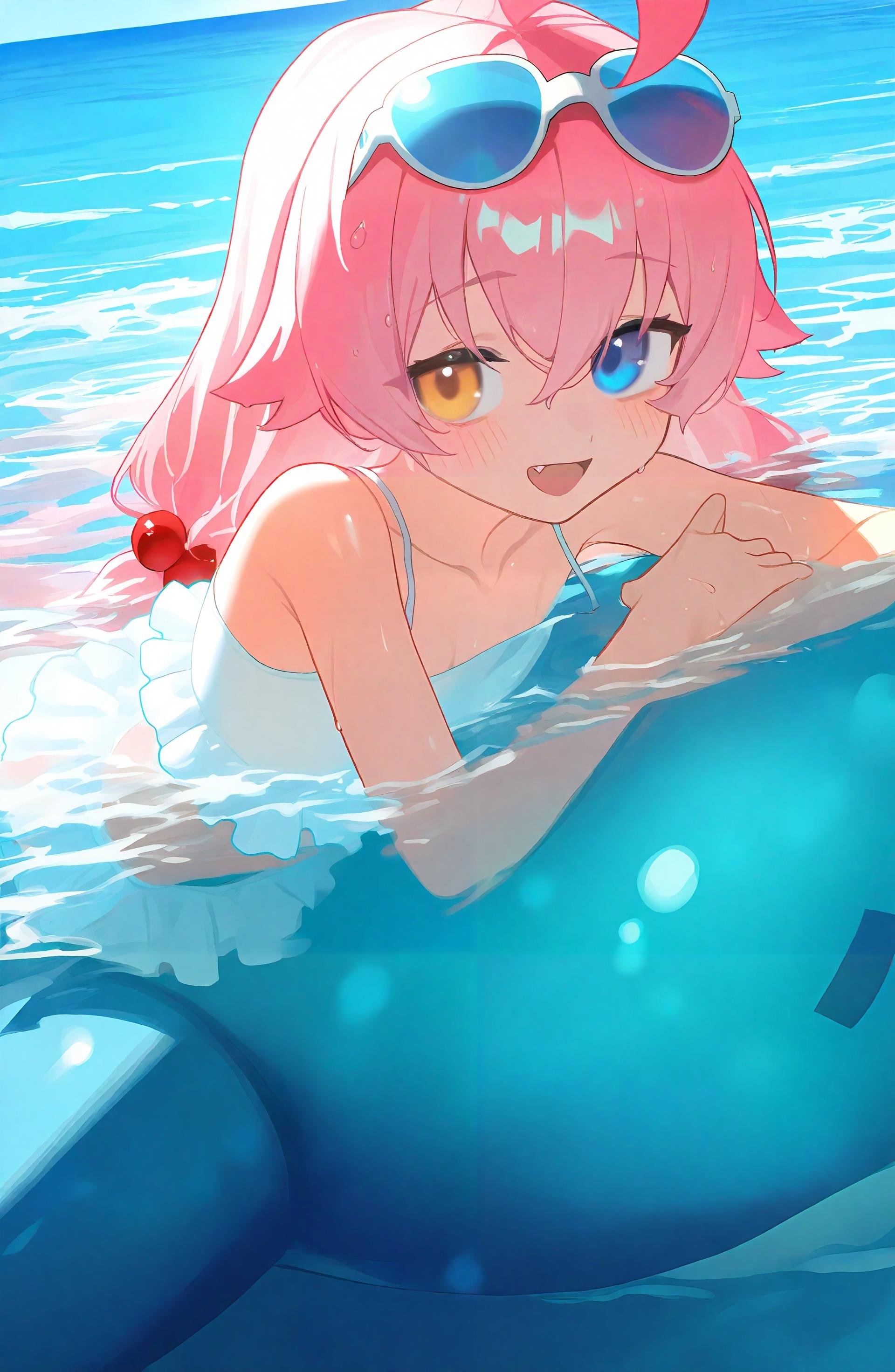 hoshino_\(blue_archive\),  hoshino_\(swimsuit\)_\(blue_archive\),  1girl by _DELTA_ on Tensor.Art