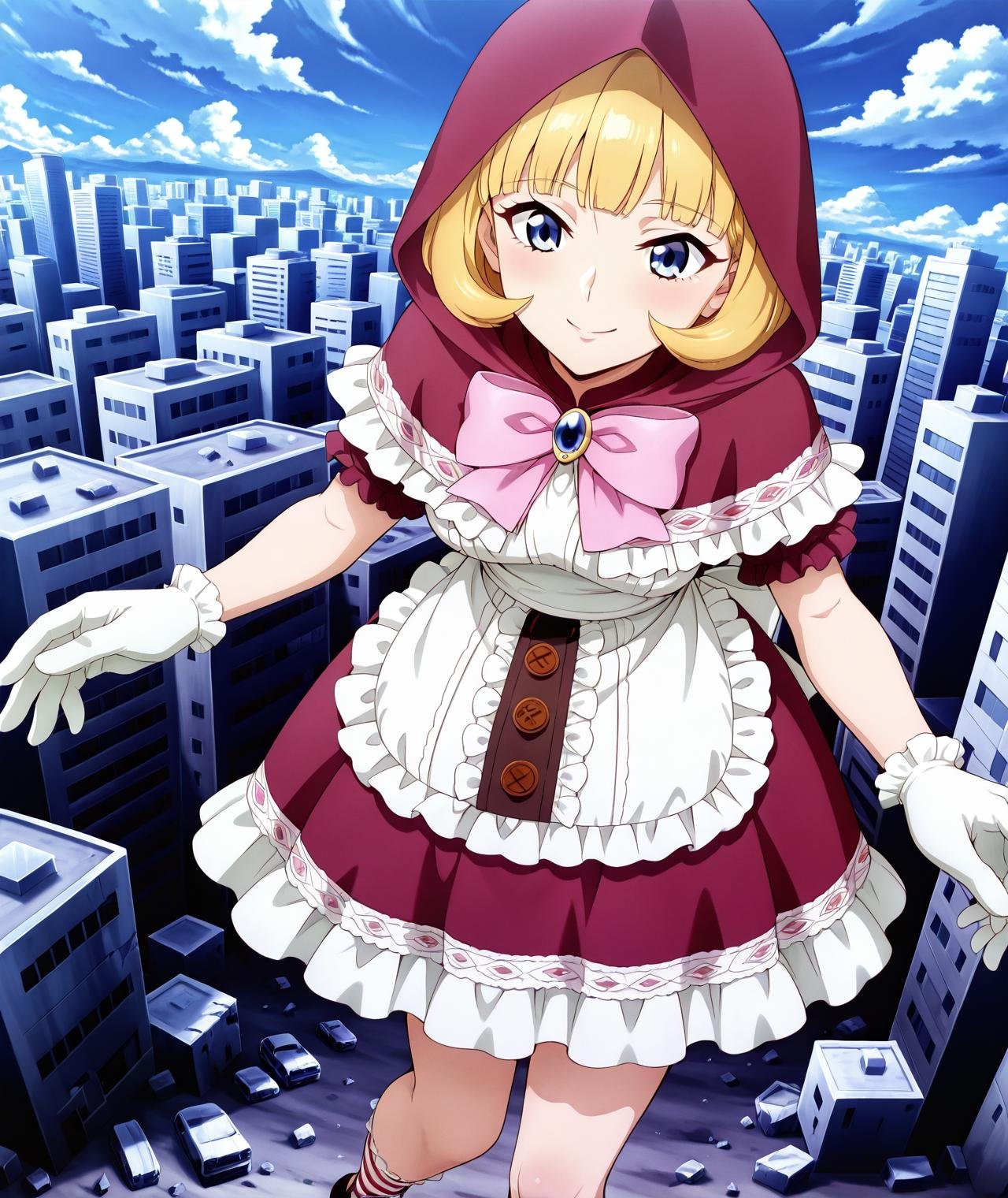 Rotkappchen,  1girl,  solo by wandererkun on Tensor.Art