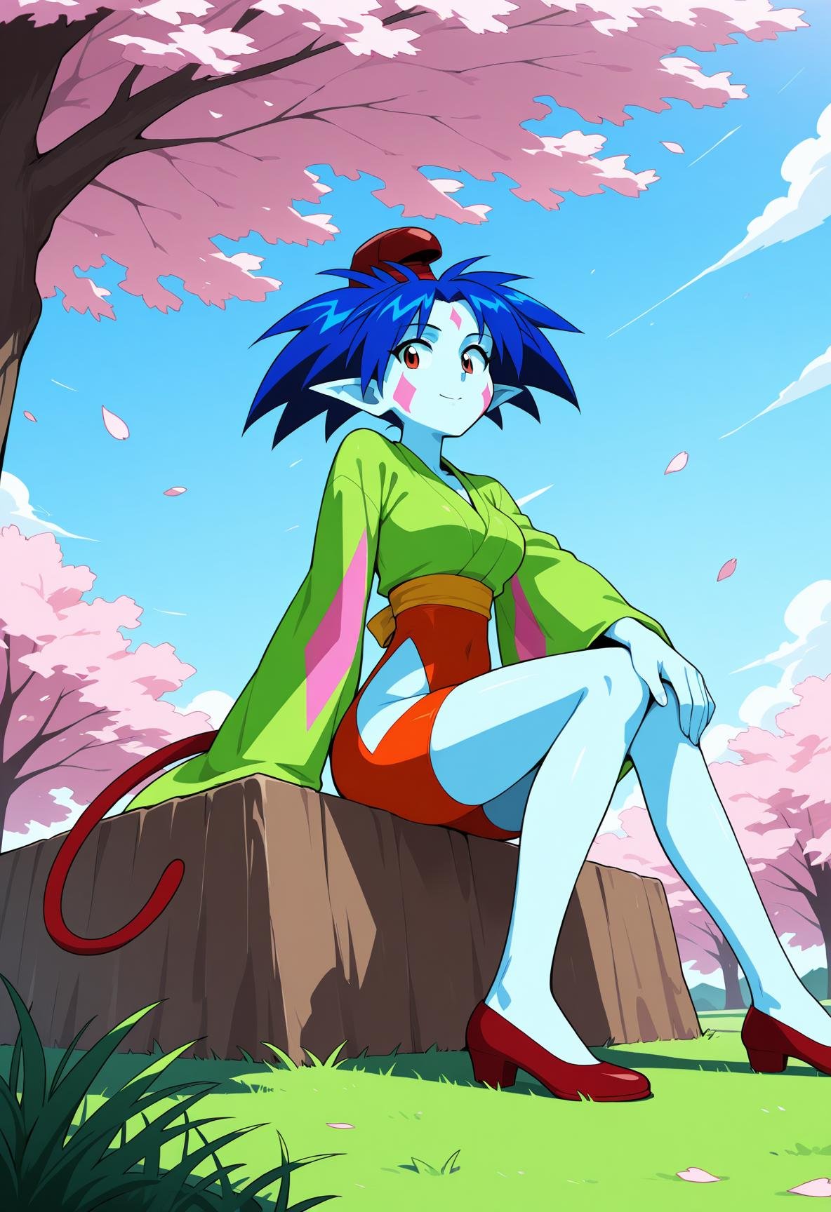 ponko,  1girl,  solo by wandererkun on Tensor.Art