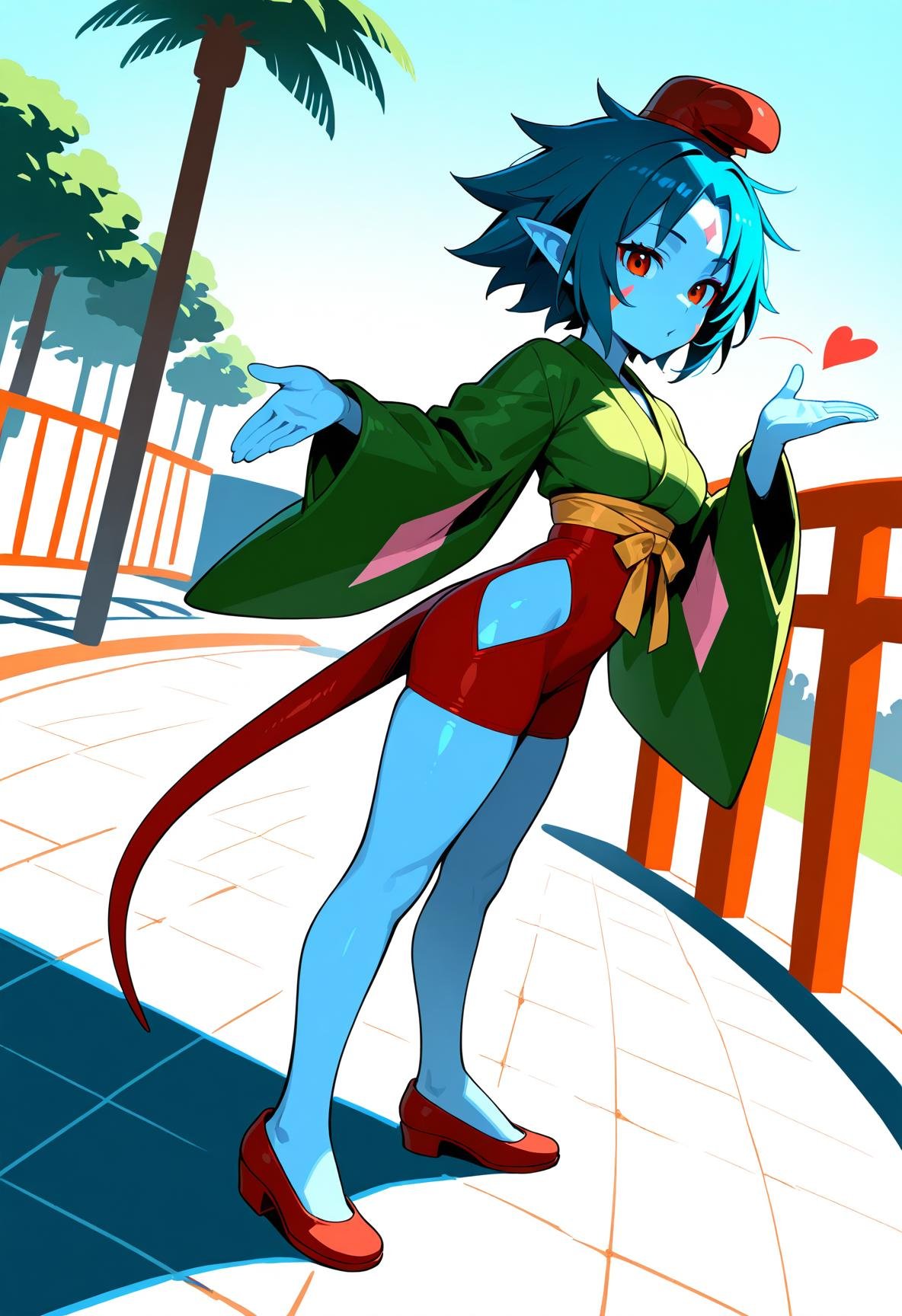 ponko,  1girl,  solo by wandererkun on Tensor.Art