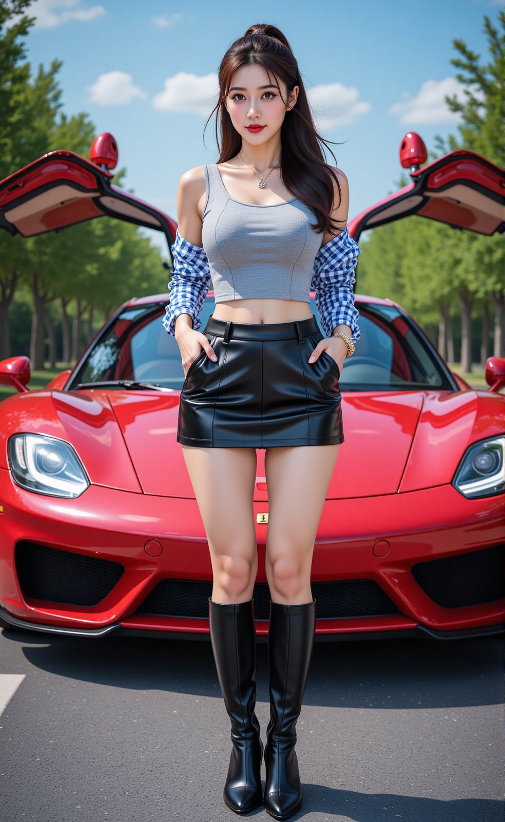 (Hyper-realistic: 2.0),  (Highly detailed: 2.0),  (Model full body: 2.0) by Ai Lover on Tensor.Art