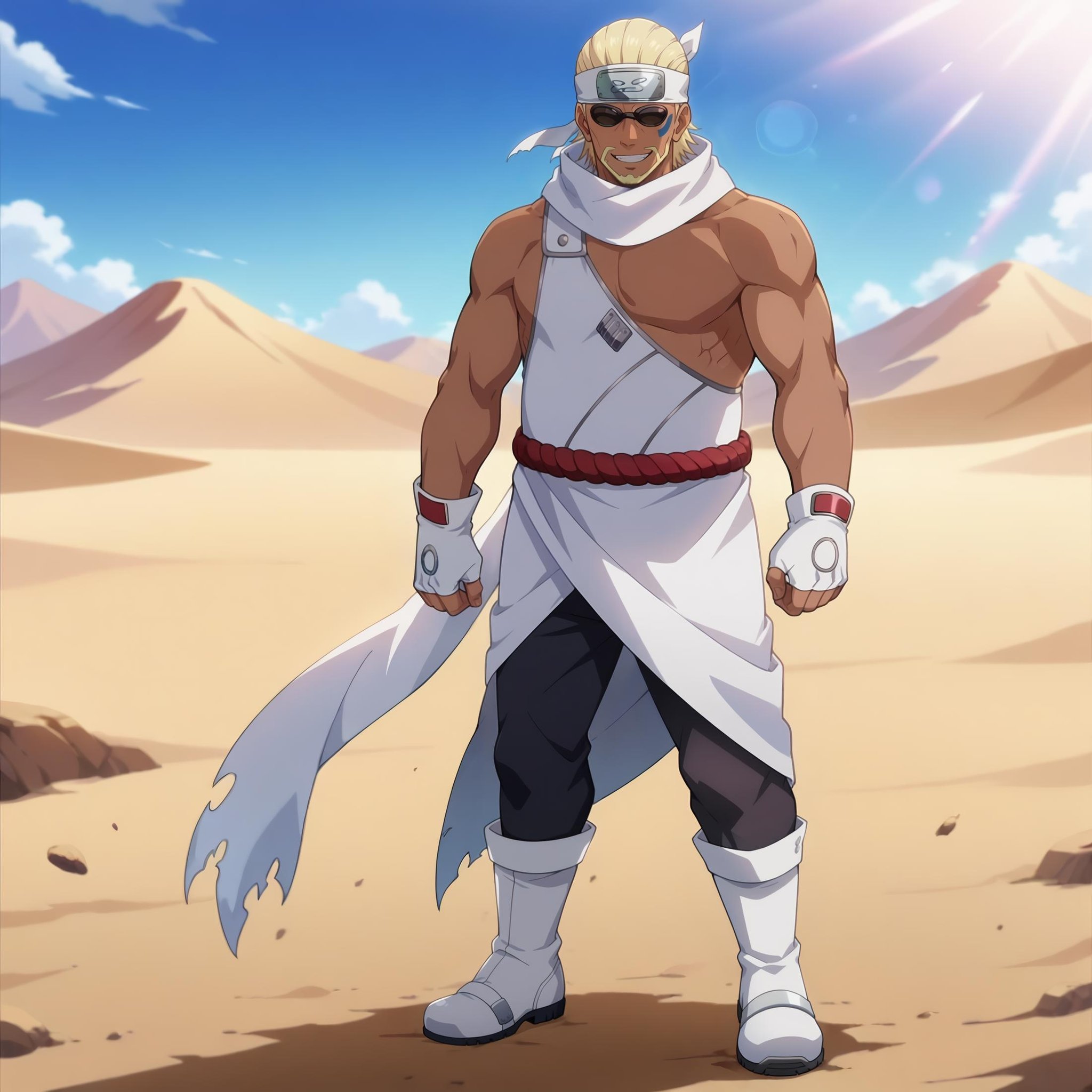 desert,  sunlight, by Shirosaki33 on Tensor.Art