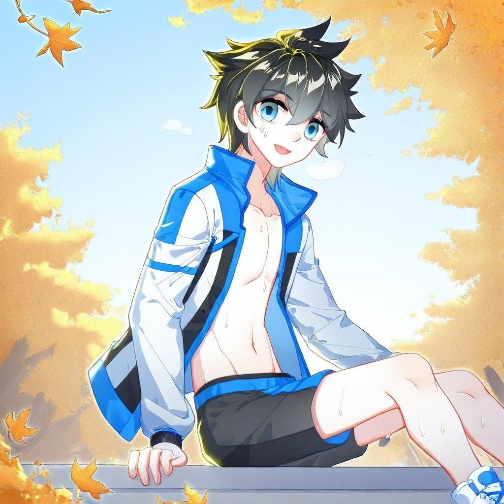 shirt,  1boy,  jacket by ScorpioBoy on Tensor.Art