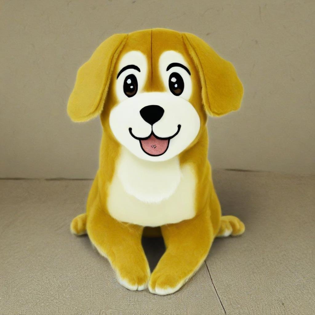 Plushie,  Solo,  smile by Hoodie on Tensor.Art