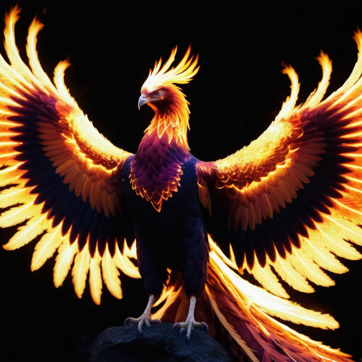 ((etheral ethereal)) phoenix by TrafficMeany on Tensor.Art