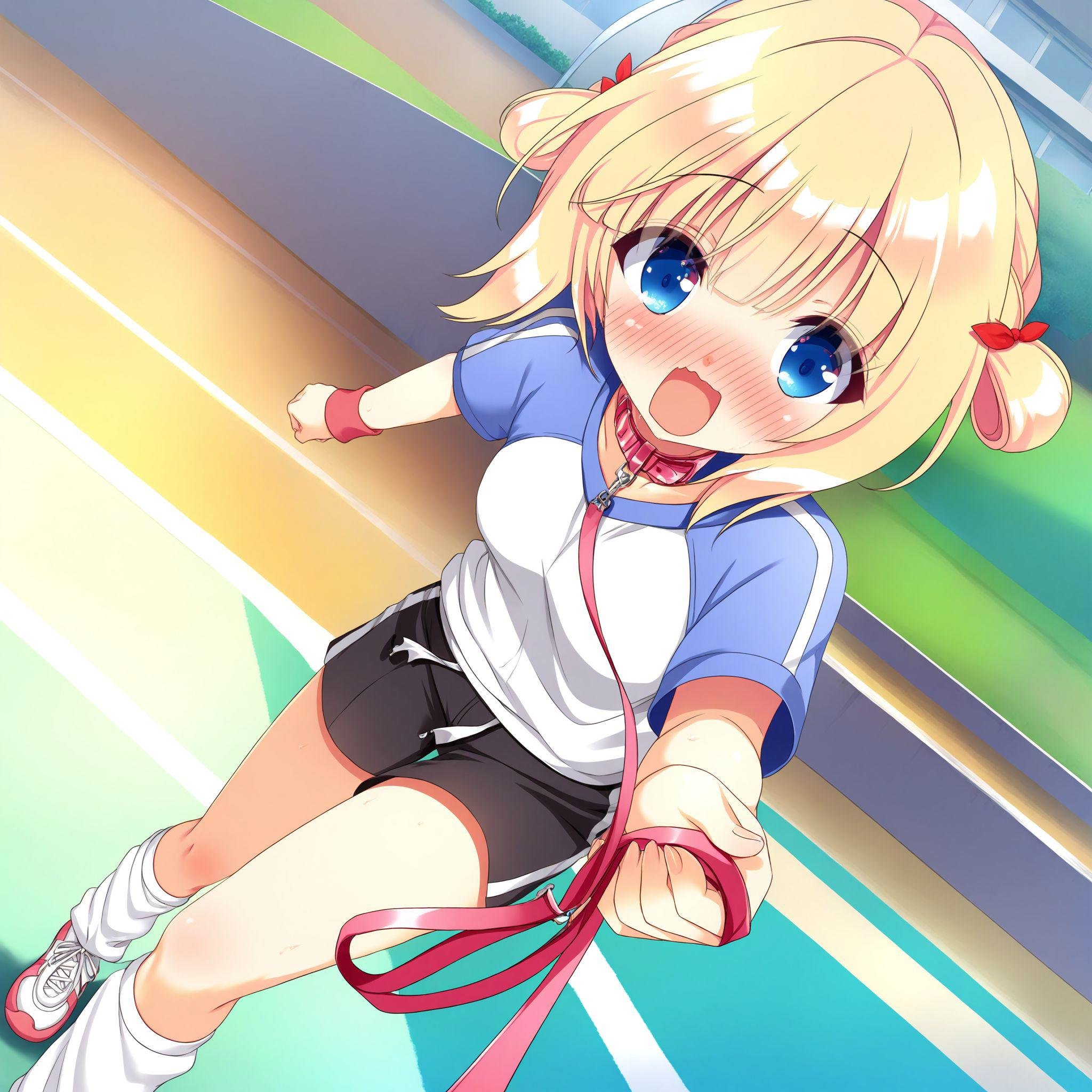 Asa art,  Inuya Komaru,  short hair by YDDLJW on Tensor.Art
