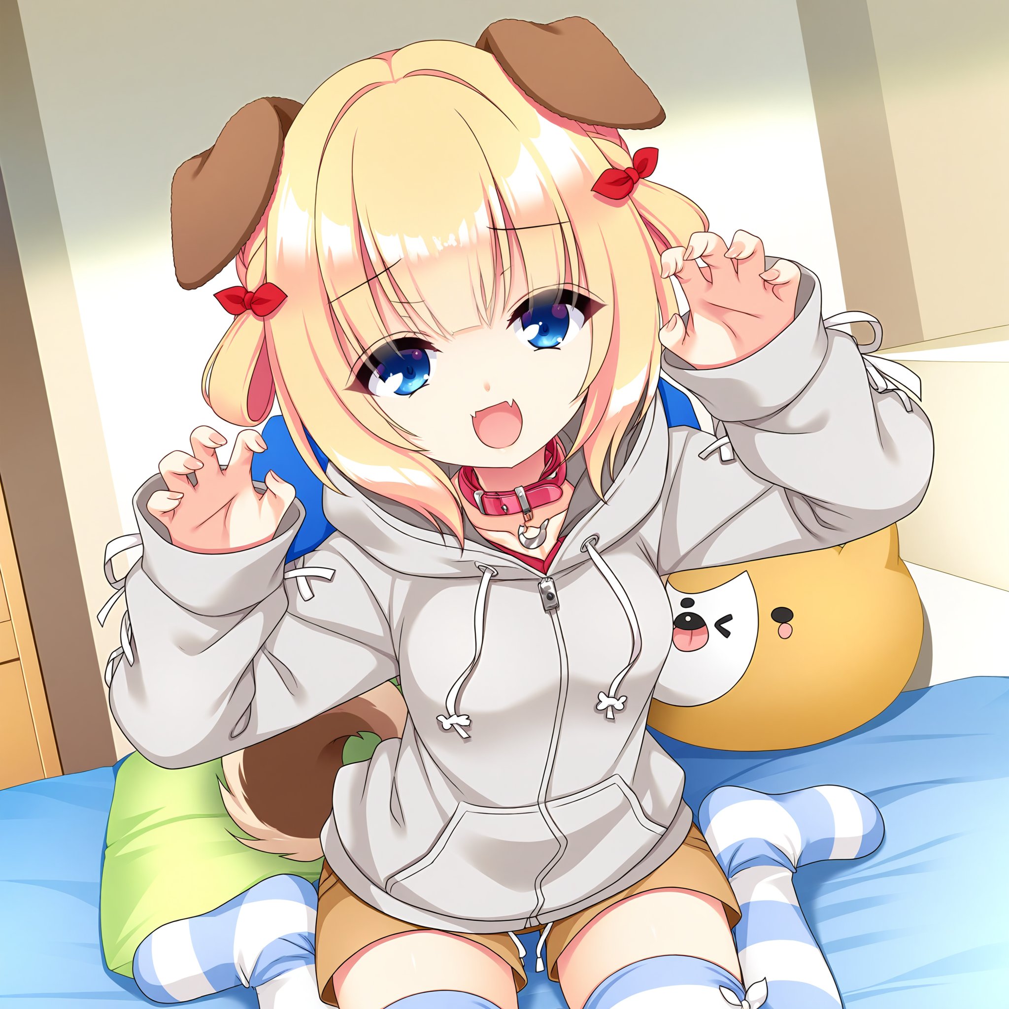 Asa art,  Inuya Komaru,  short hair by YDDLJW on Tensor.Art