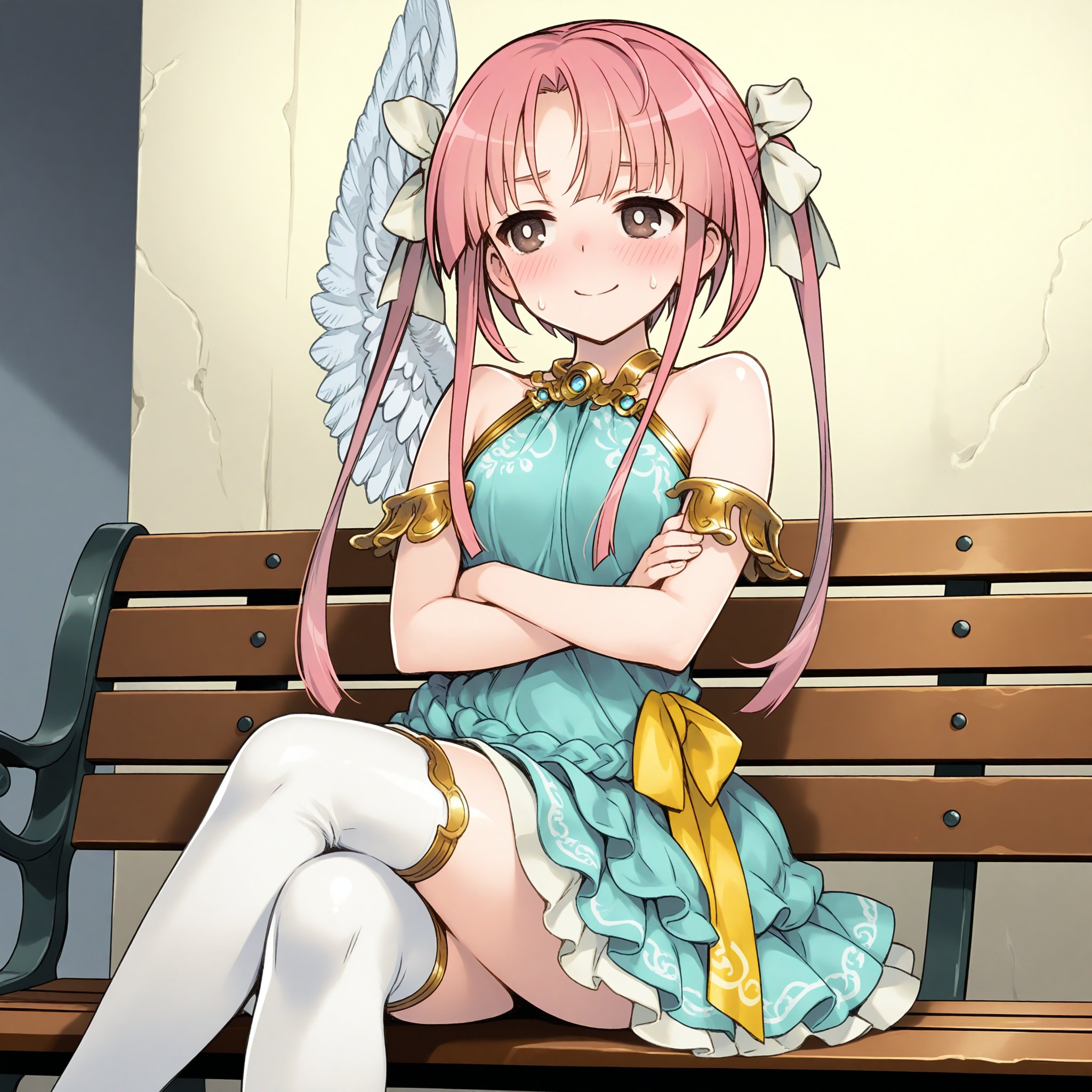 Nook,  official outfit,  angel wings by YDDLJW on Tensor.Art