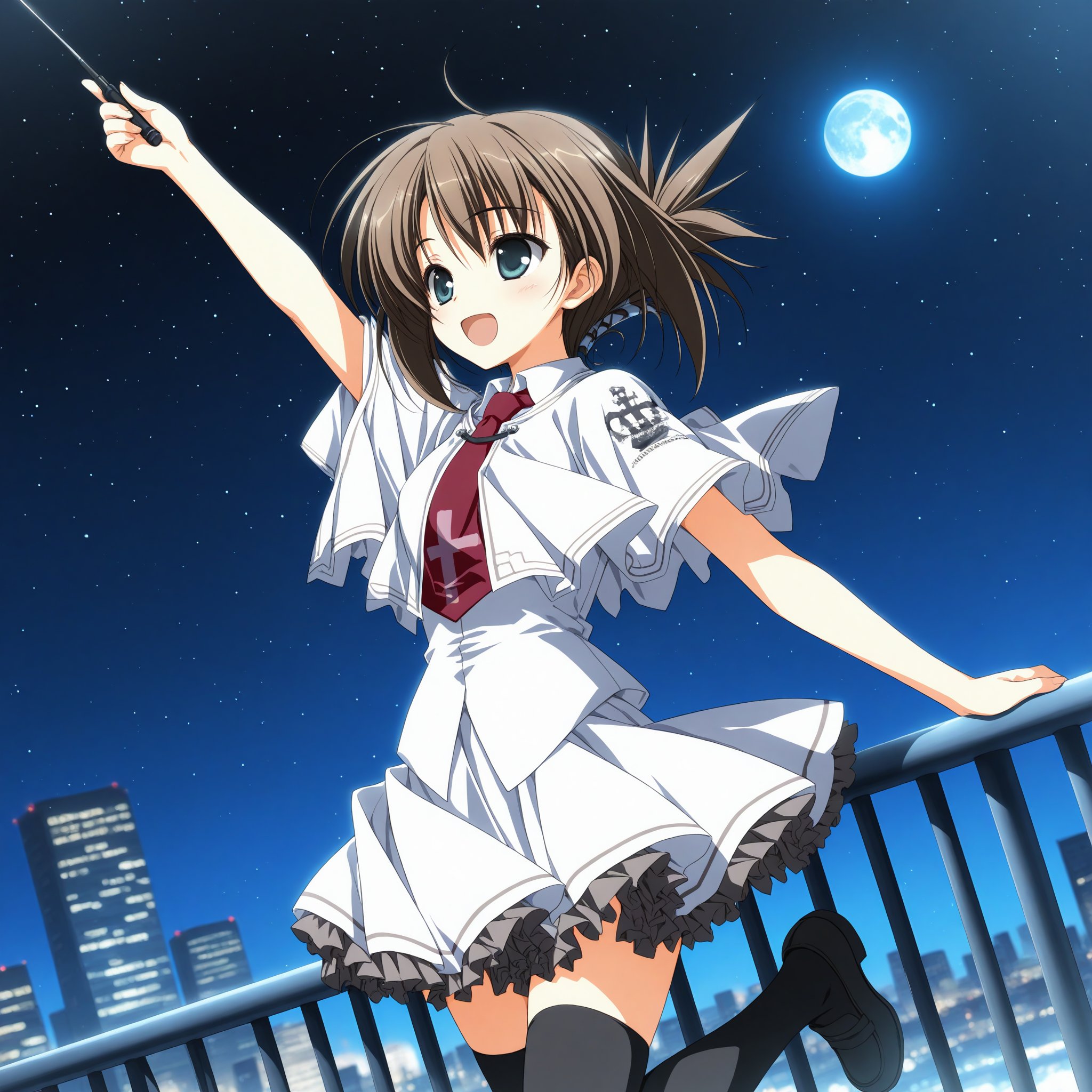 Tachibana Kimika,  school uniform,  cross print by YDDLJW on Tensor.Art
